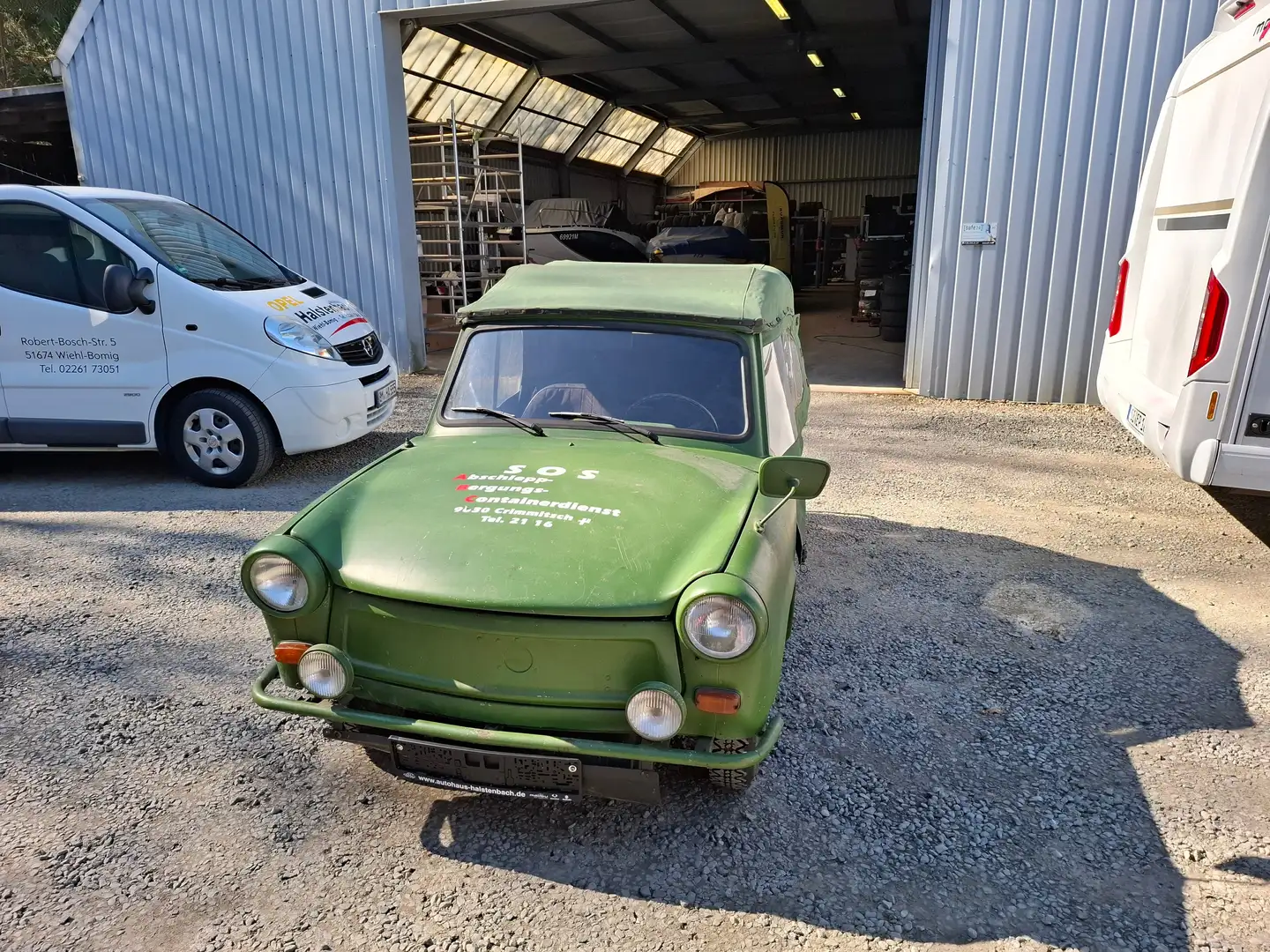 Trabant P601 Kübel, offen Vert - 1