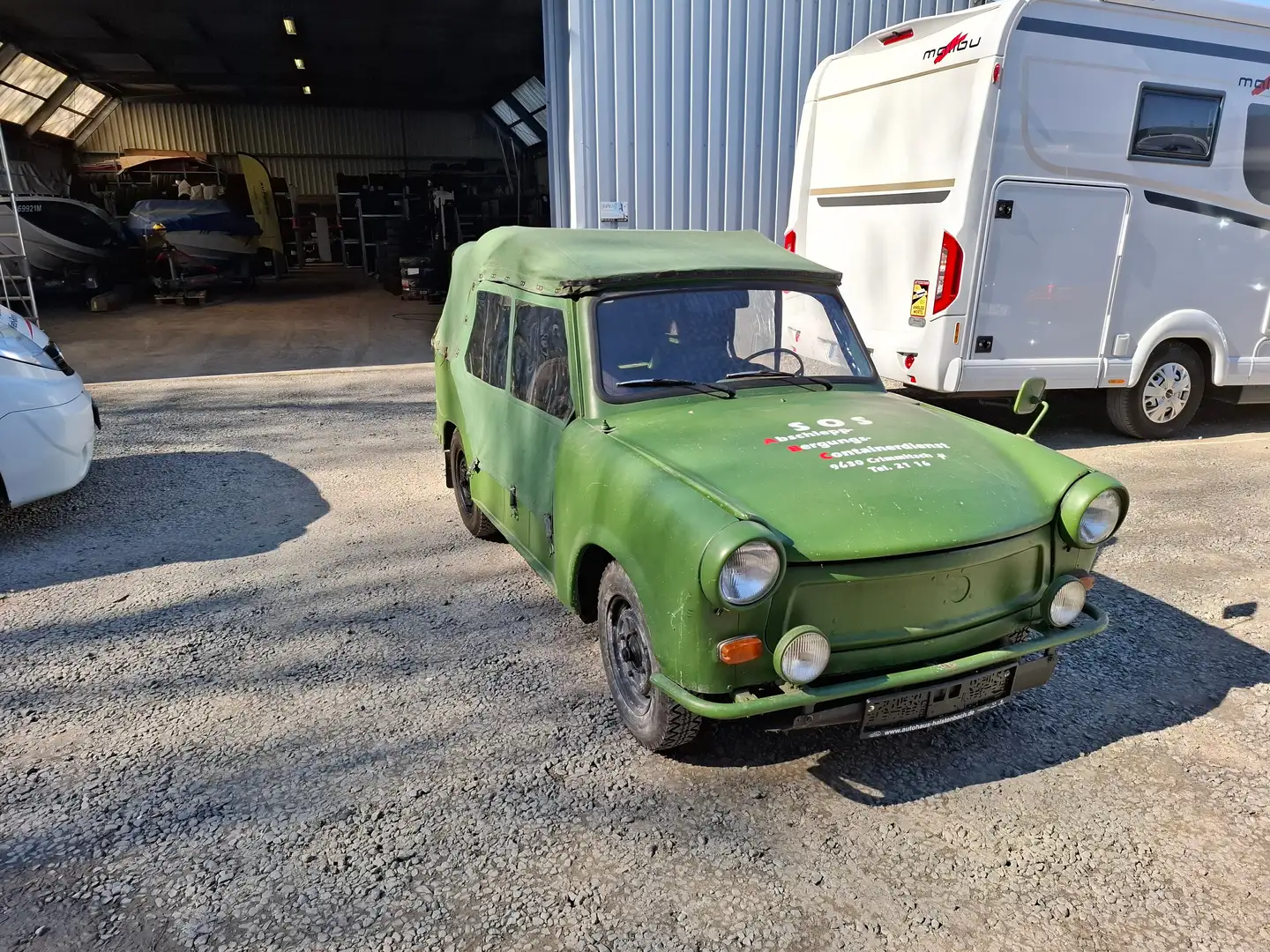 Trabant P601 Kübel, offen Vert - 2