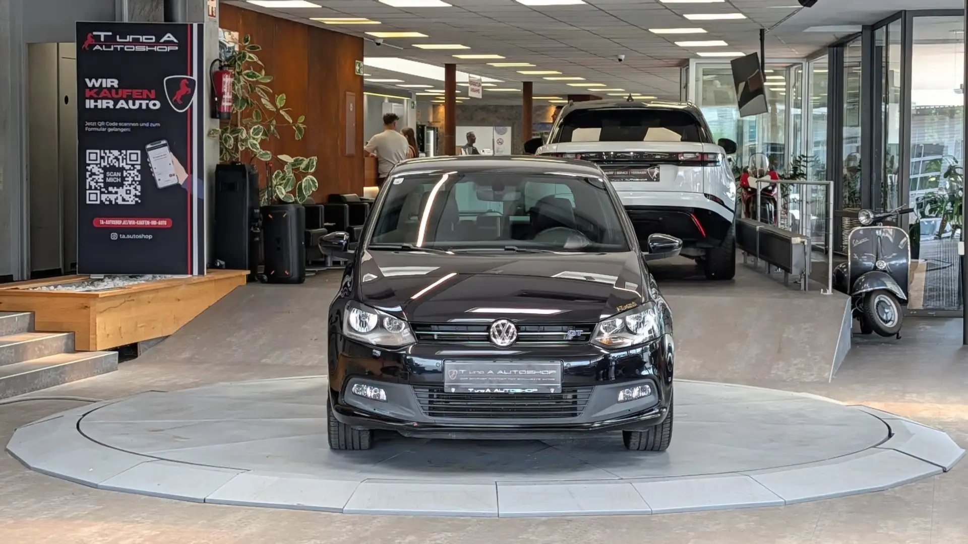 Volkswagen Polo 1.4 TSI GT DSG *17Zoll*Sitzheizung*PDC*Schaltwippe Schwarz - 2