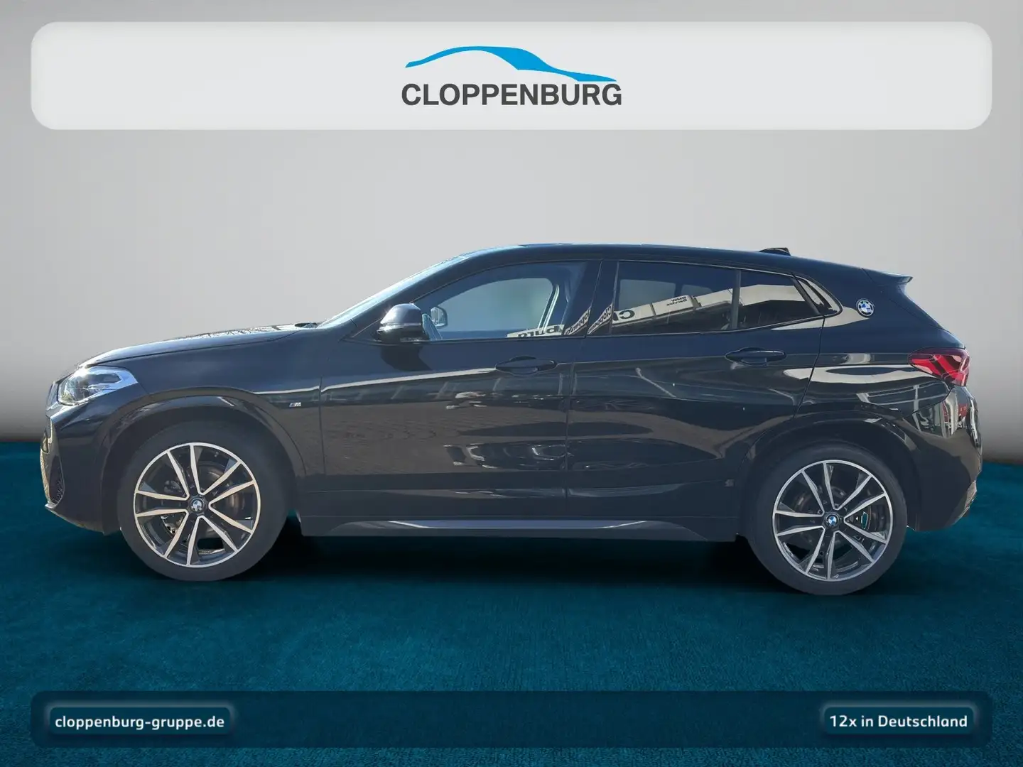 BMW X2 sDrive18d M Sportpaket Navi+SHZ+HiFi+LED+Ambi Schwarz - 2