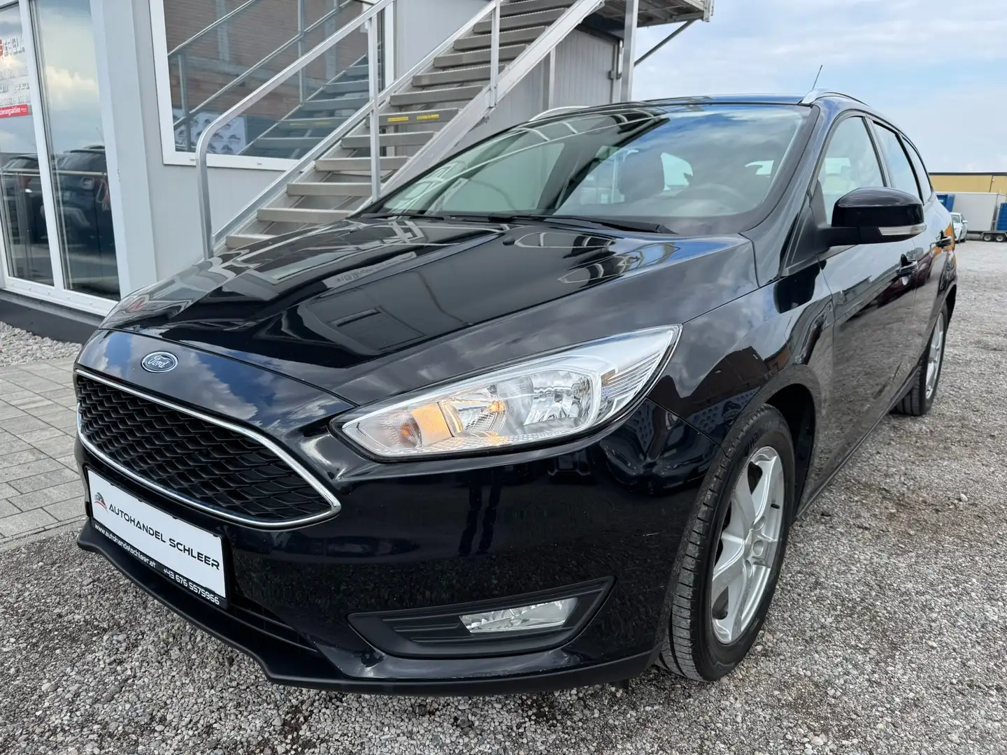 Ford Focus Traveller 1,6 TDCi Trend_Serviceheft_Tempomat Zwart - 1