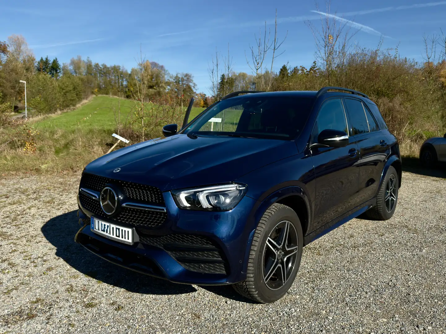Mercedes-Benz GLE 400 GLE Diesel d 4Matic 9G-TRONIC AMG Line Blau - 2
