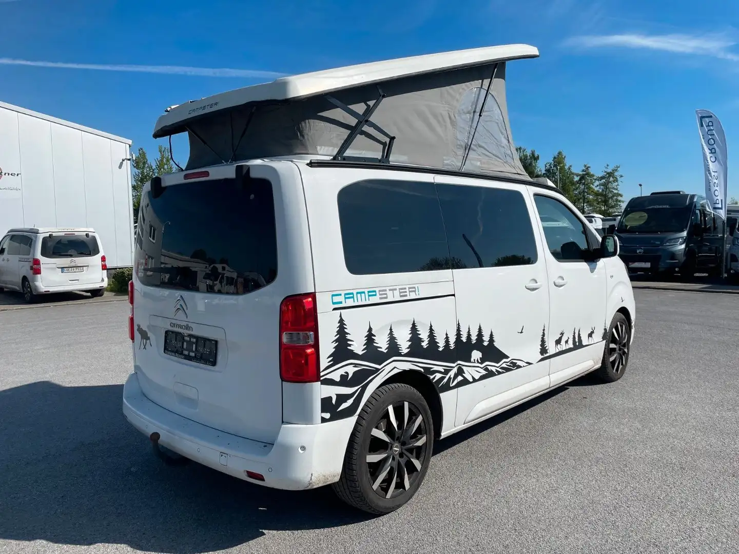 Pössl Campster *18" Borbet"Solar*AHK Wit - 2