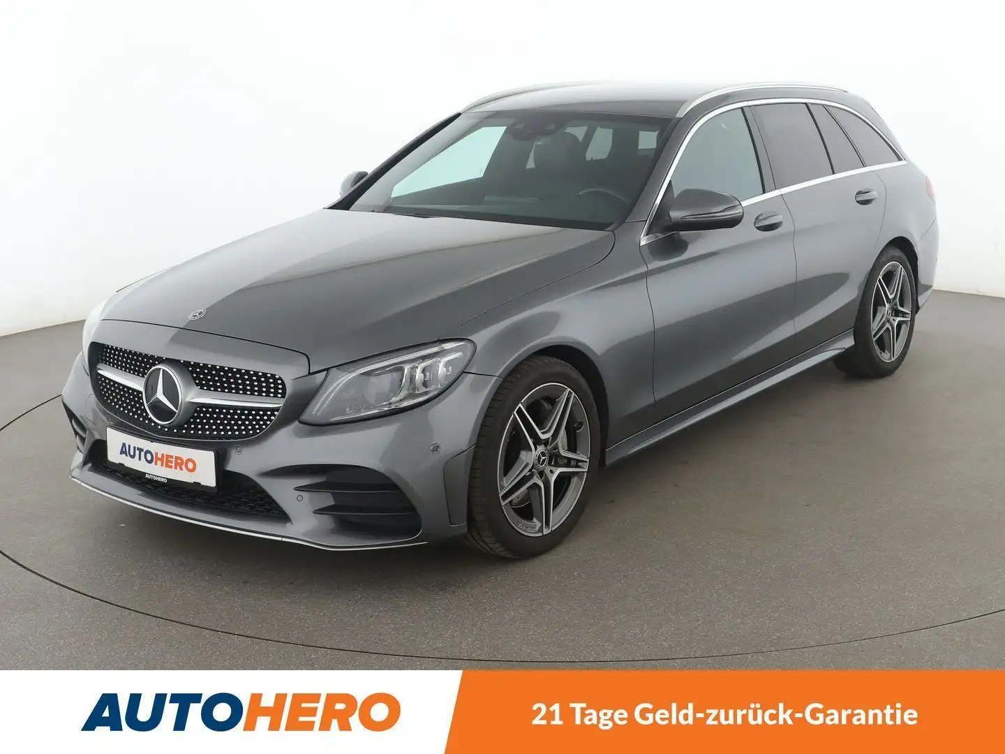 Mercedes-Benz C 300 C 300 T AMG Line Aut.*LED*ACC*CAM*AHK*NAVI*SHZ*PDC Grau - 1
