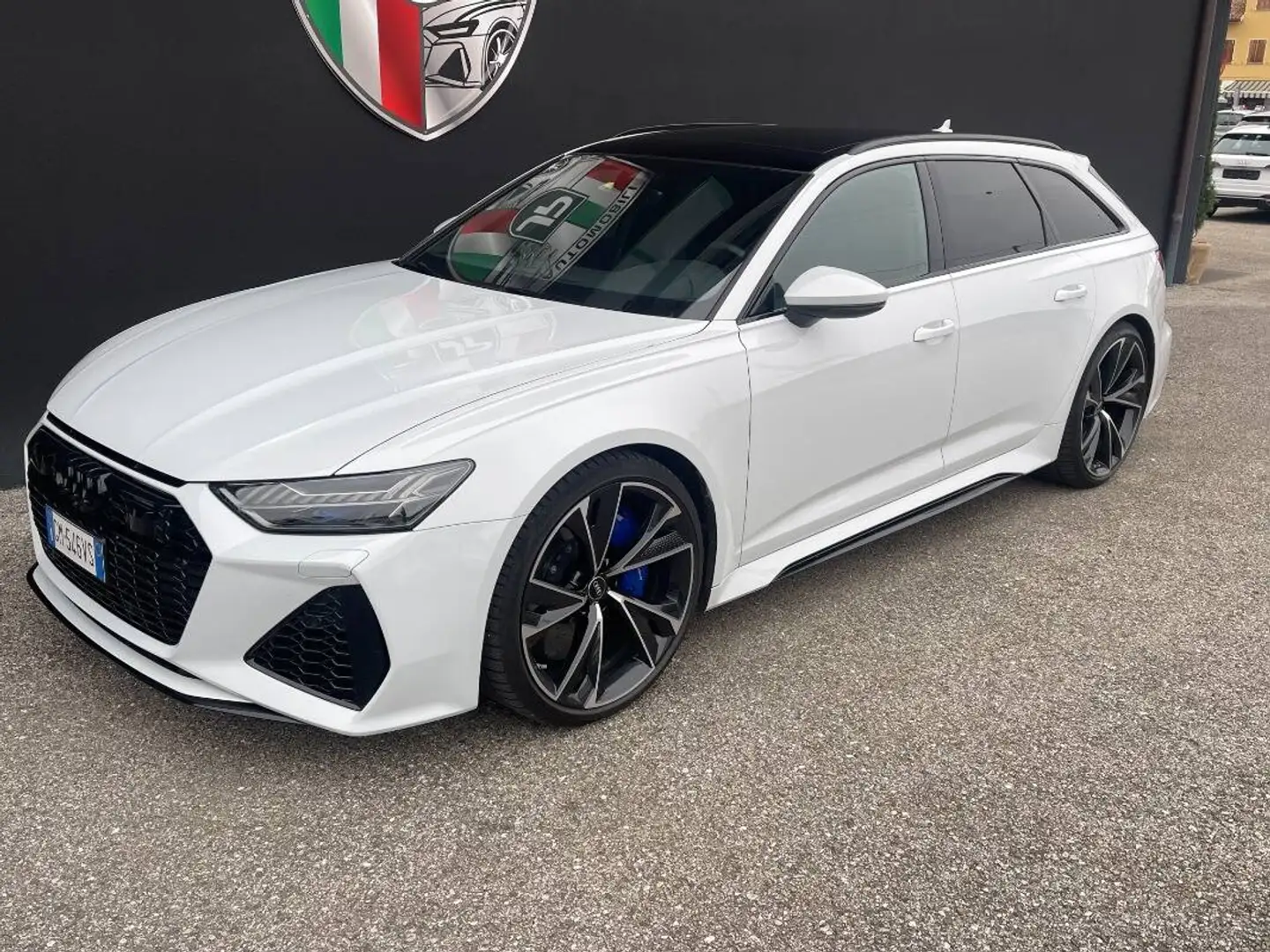 Audi RS6 RS6 4.0 mhev TETTO CARBO B&O MATRIX Weiß - 1