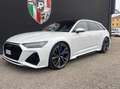 Audi RS6 RS6 4.0 mhev TETTO CARBO B&O MATRIX Weiß - thumbnail 12