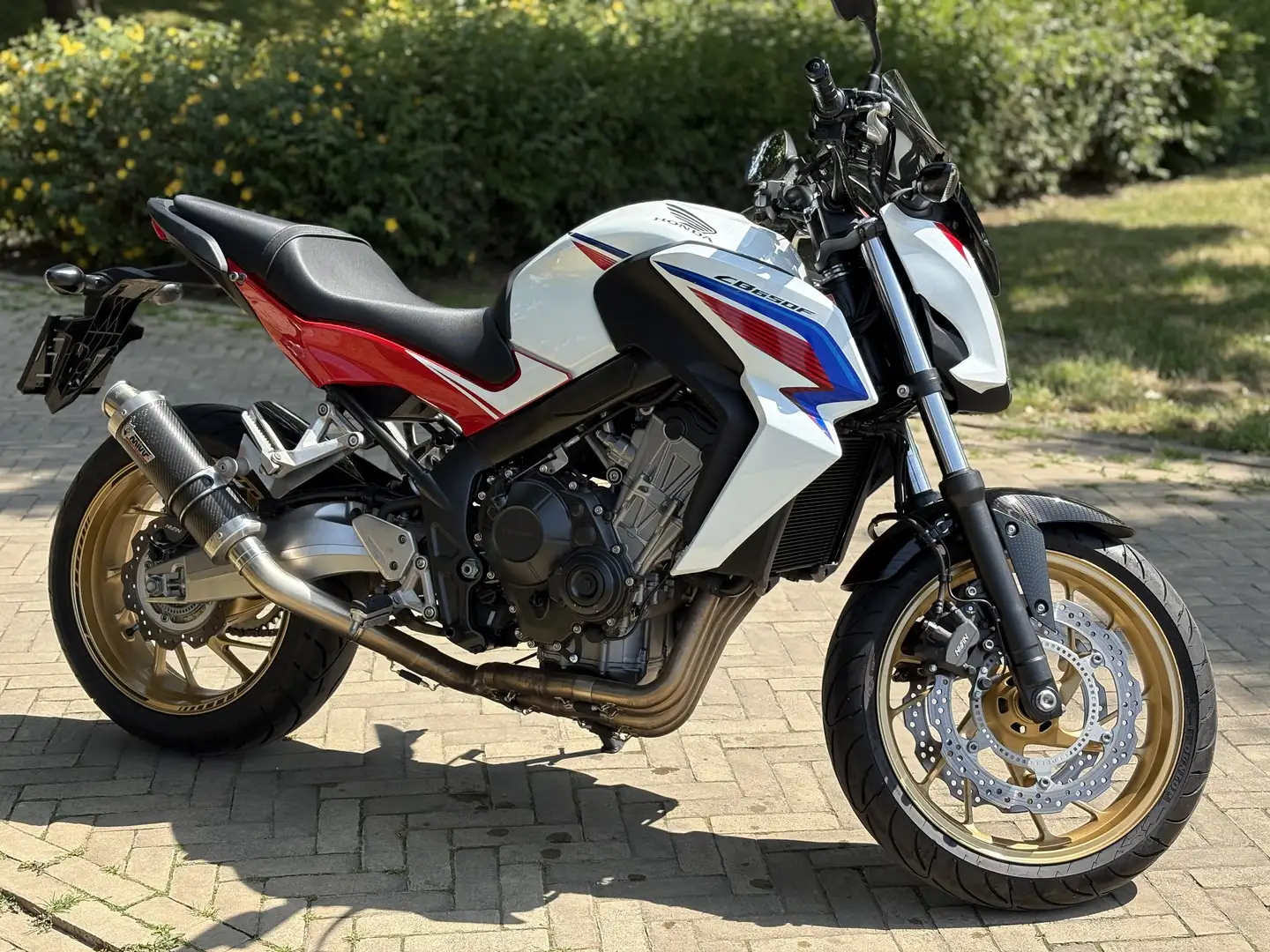 Honda CB 650 F HRC TRICOLOR Blanc - 1