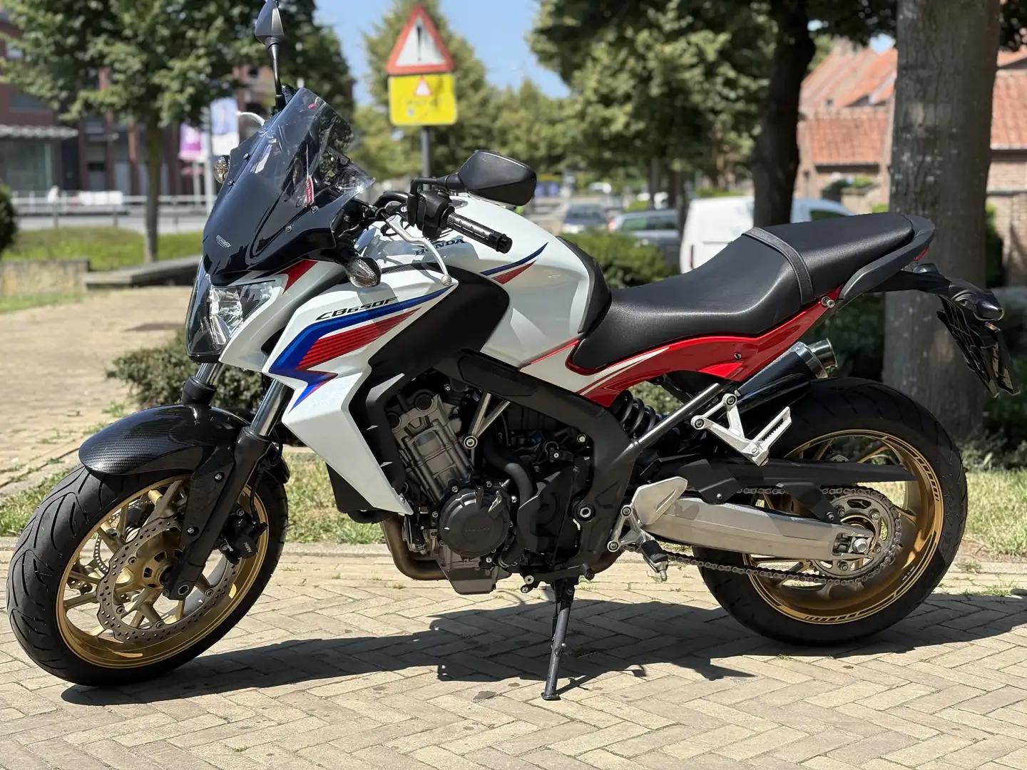 Honda CB 650 F HRC TRICOLOR Blanc - 2