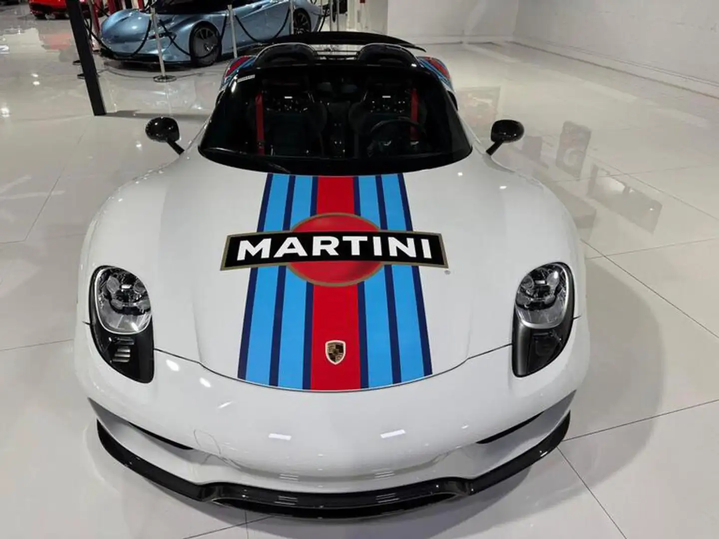 Porsche 918 SPYDER WEISSACH V8 652KW(887PS) "MARTINI RACING" Bílá - 2