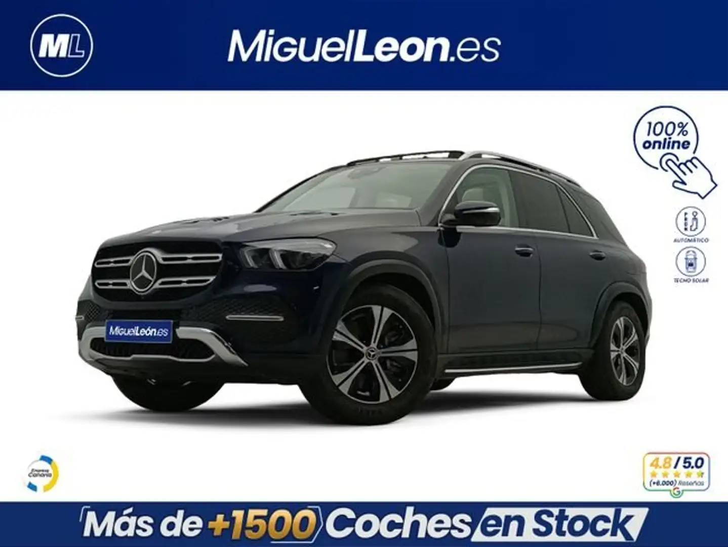 Mercedes-Benz GLE 350 de 4MATIC (Híbrido Enchufable) Azul - 1