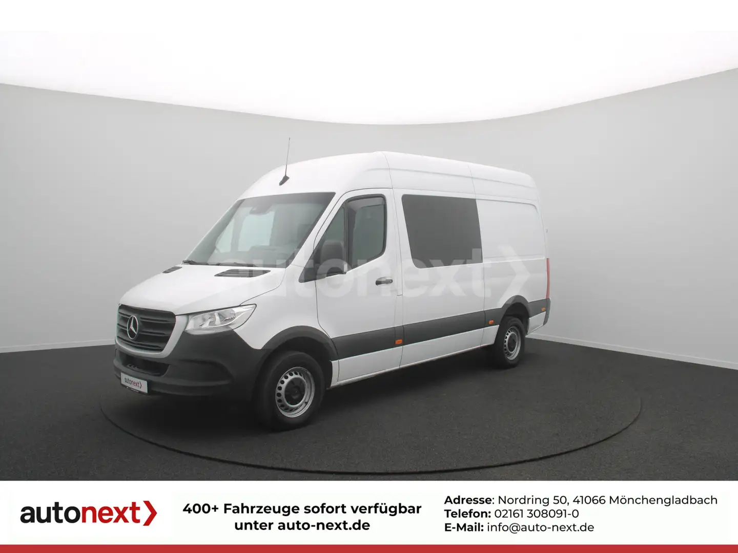 Mercedes-Benz Sprinter 317 CDI *Mixto* AHK 2,8t+KAMRA+NAVI 2130 Blanc - 1
