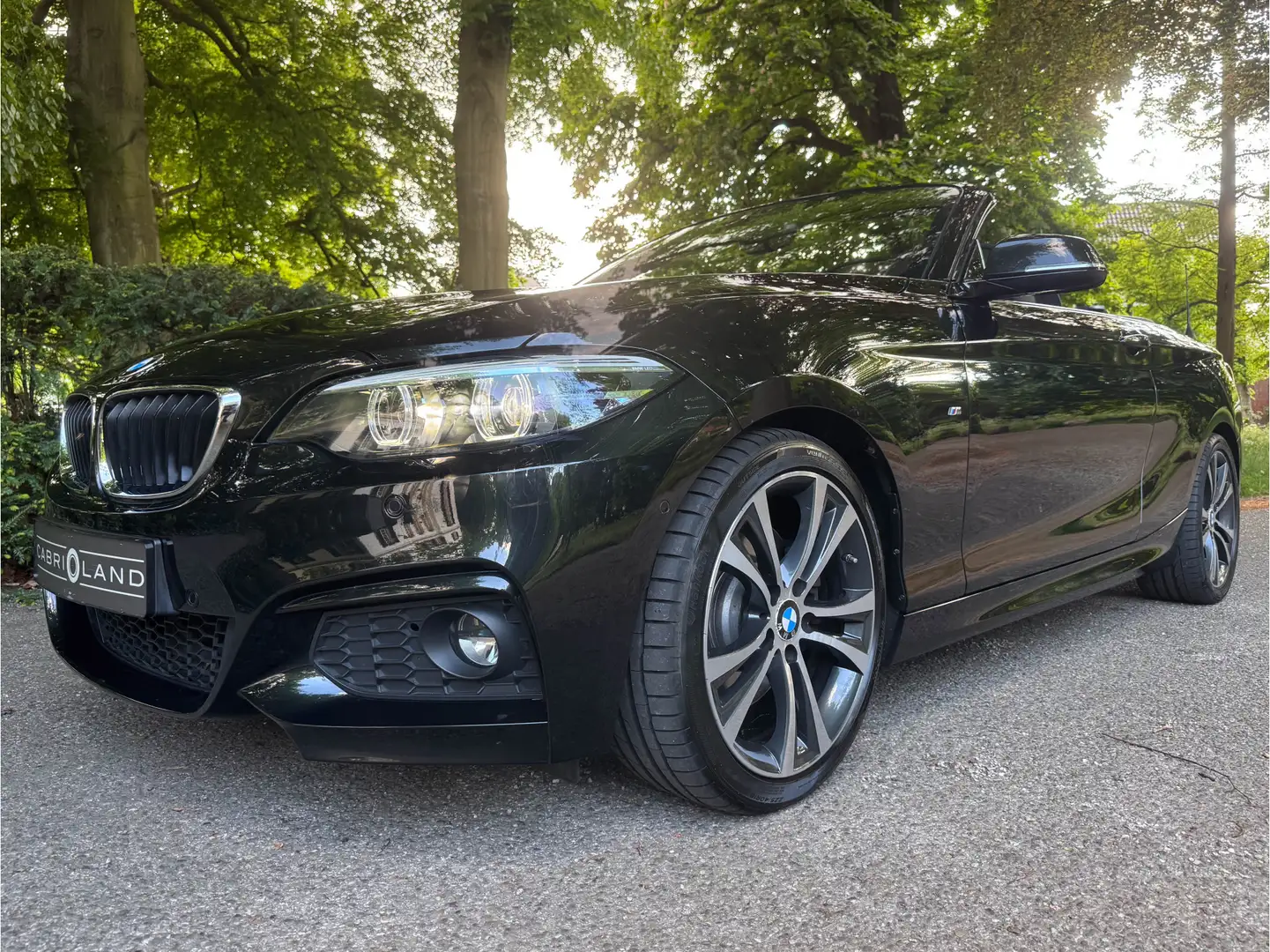 BMW 230 230i Cabrio, M-pakket, H/K Fekete - 1