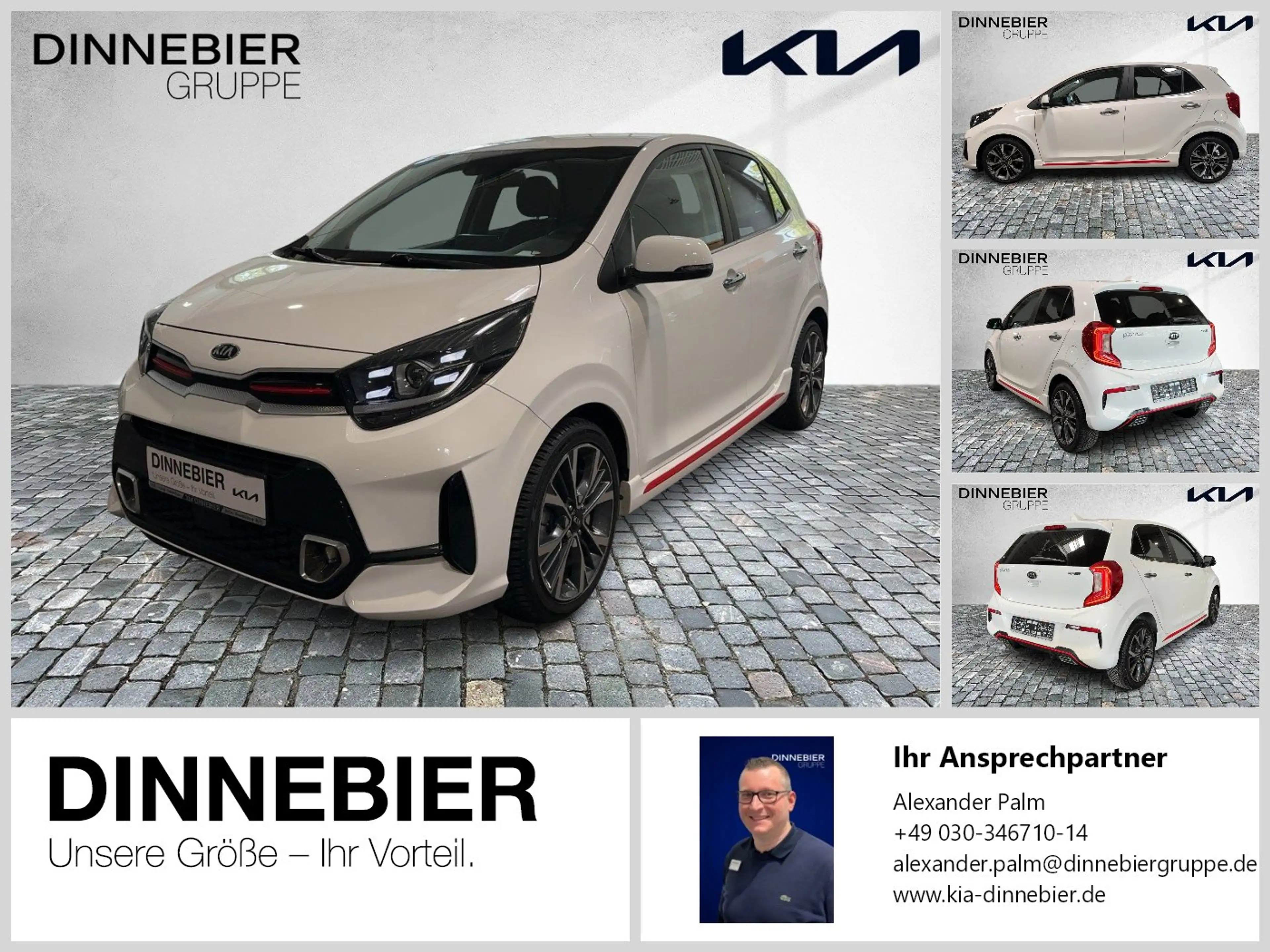 Kia Picanto GT-Line 1.2 AMT RFK+NAVI+LEDER CAM NAVI TWA KeyLes