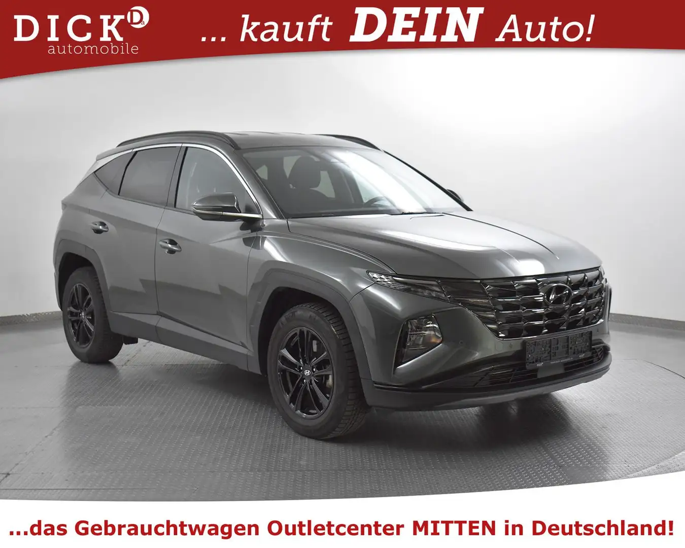 Hyundai TUCSON 1.6TGDI Hyb Trend NAV+LED+SHZ+KAM+ACC+DAB Сірий - 1