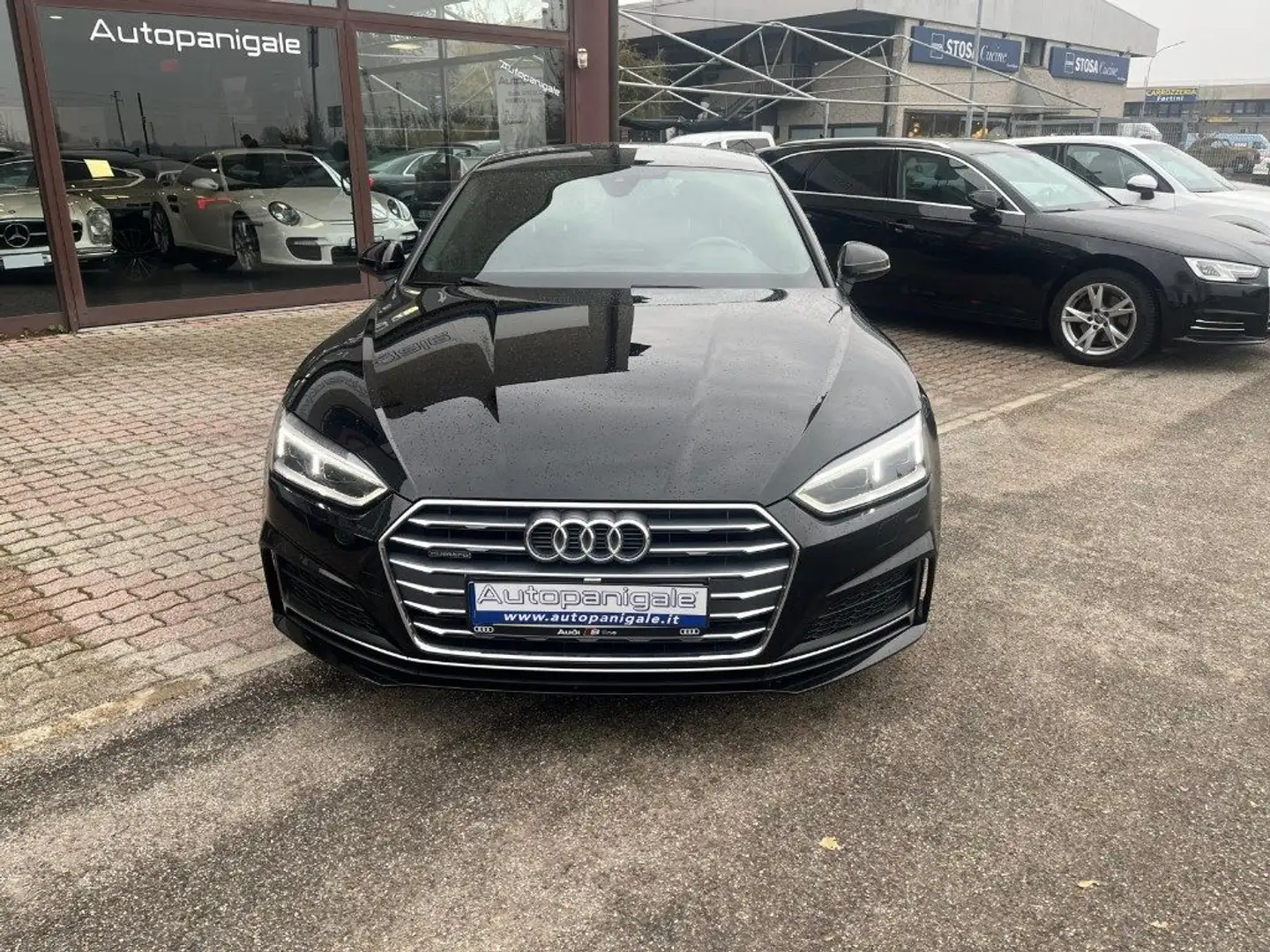 Audi A5 SPB 2.0 TDI 190 CV quattro S tronic S-line IVA ESP Zwart - 2