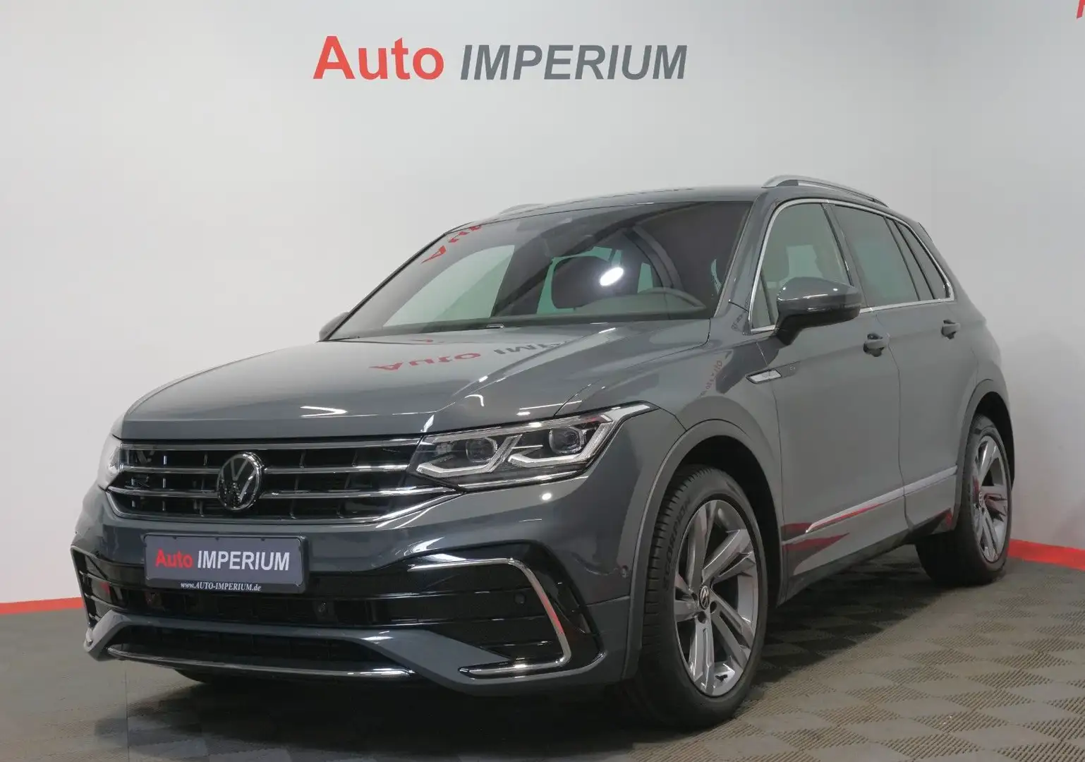 Volkswagen Tiguan R-Line 2.0 TDI*Matrix-LED*RfK*ACC*AHK Gri - 1