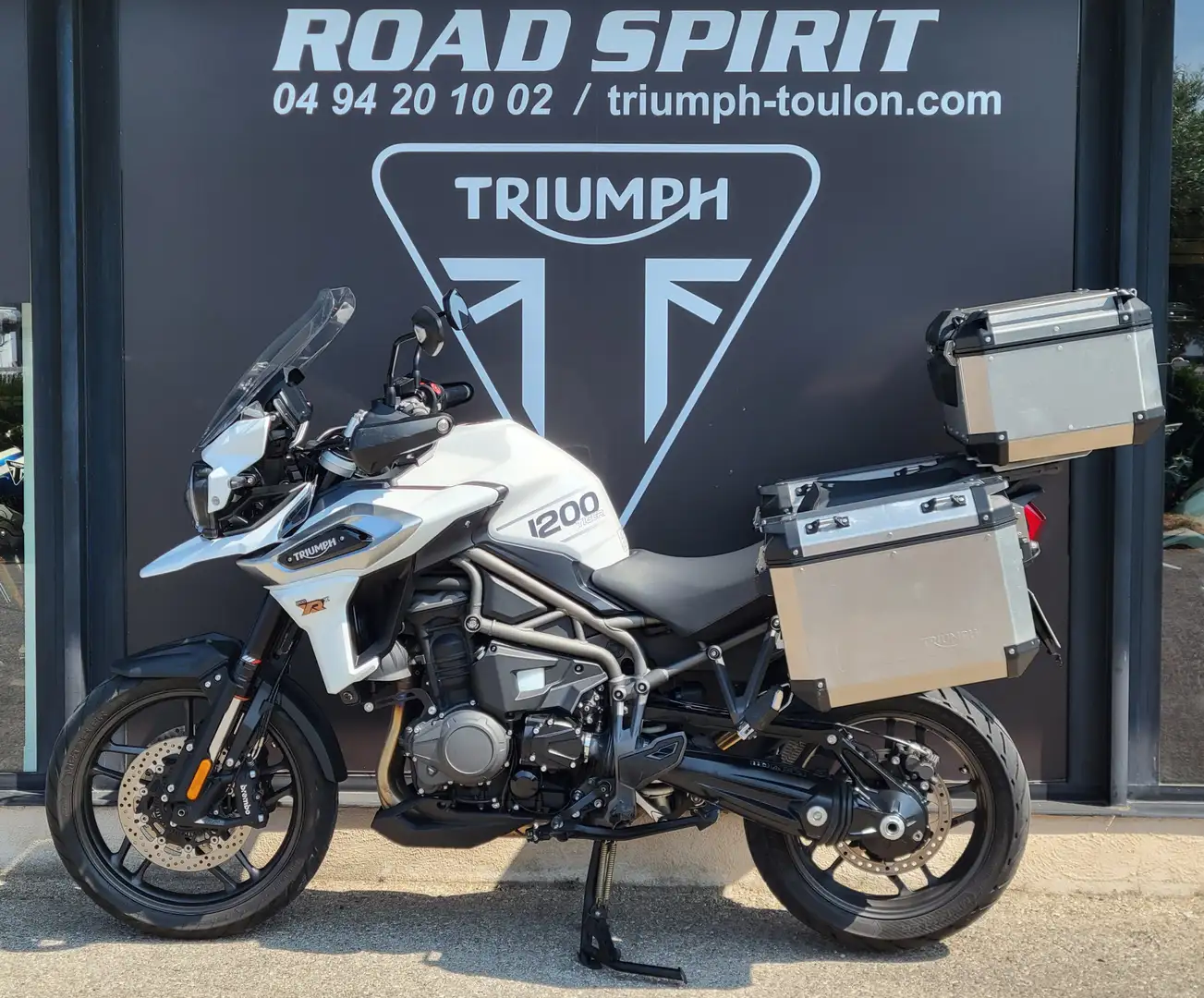 Triumph Tiger 1200 Blanc - 2