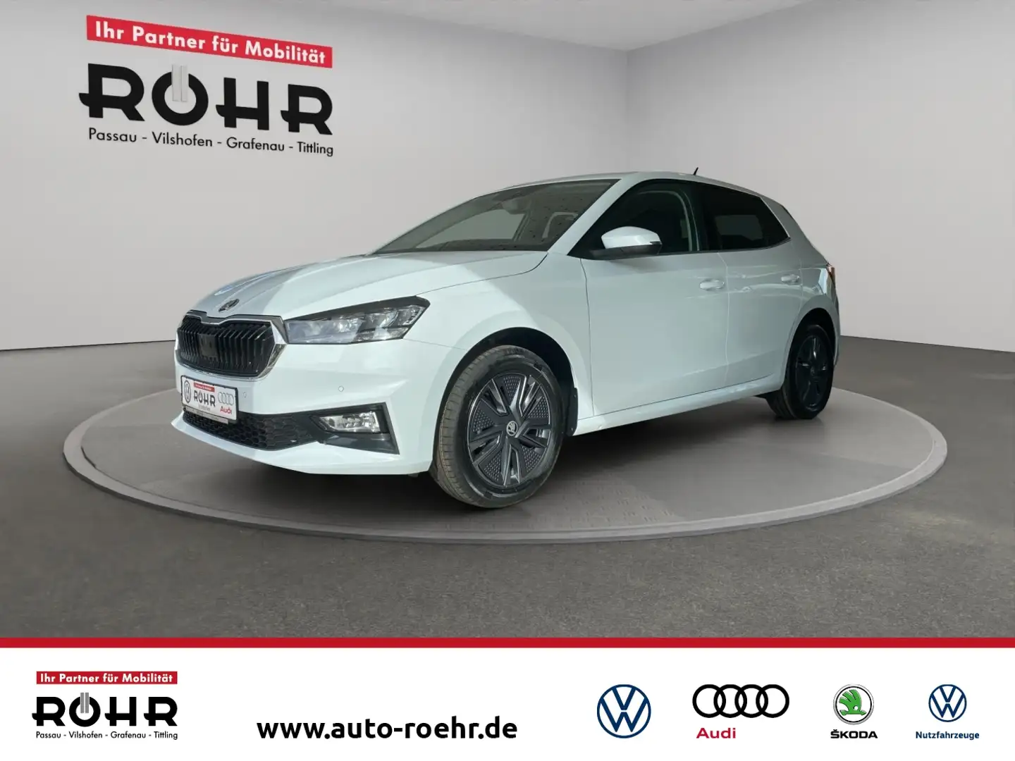 Skoda Fabia 130 Jahre Premium (DAB.PDC.GRA.SHZ.Virtual Cockpit Weiß - 1