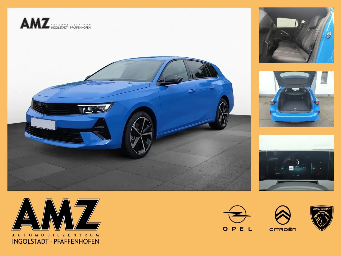 Opel Astra L ST GS-Line Intellilux HUD Drive-Assist Bleu - 1