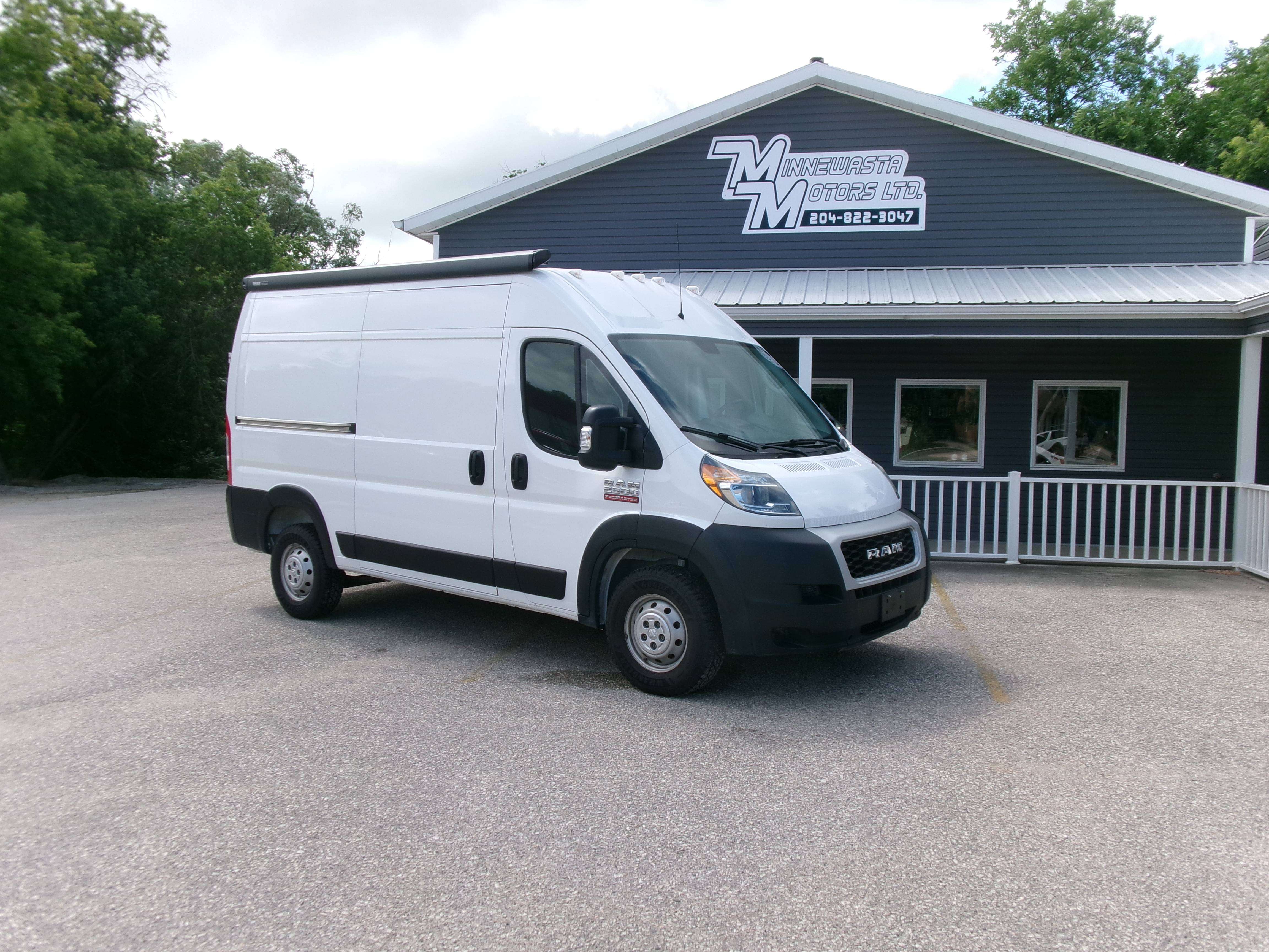 White 2019 RAM ProMaster Van Front-Wheel Drive Automatic