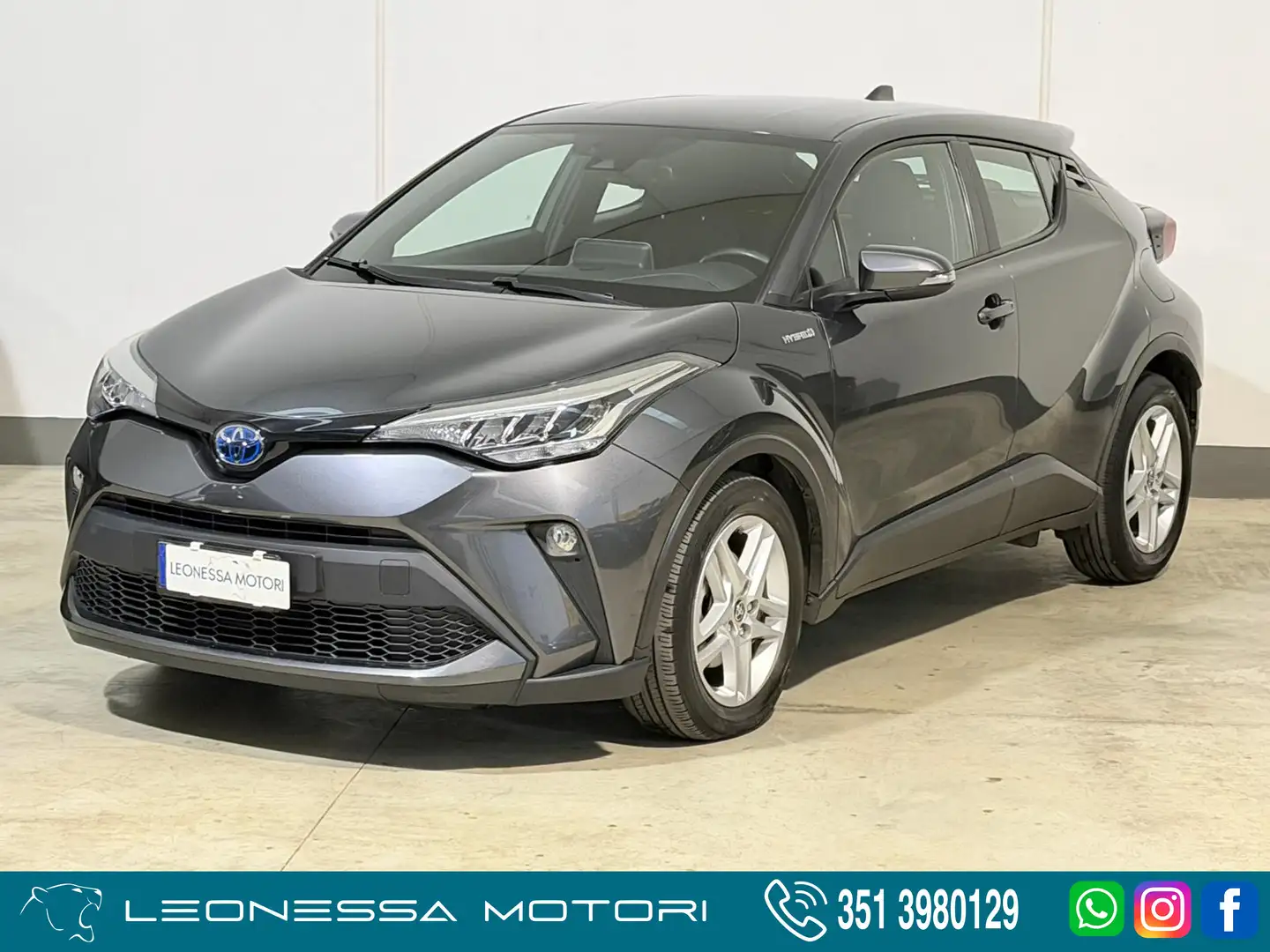 Toyota C-HR C-HR 1.8h e-cvt *PREZZO SENZA VINCOLI* Grigio - 1