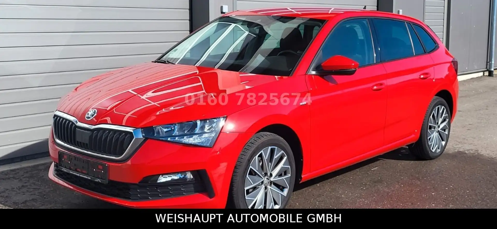 Skoda Scala Clever Spurwechselassisten-17"ALU,App-Con. Rood - 2