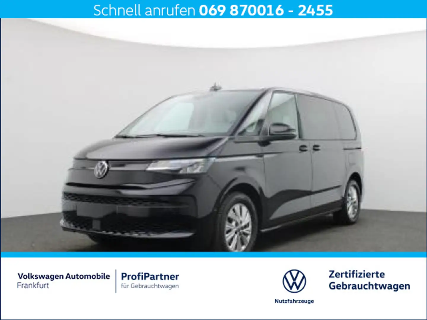 Volkswagen T7 Multivan T7 Multivan 2.0 TDI DSG Navi FrontAssist LED Schwarz - 1