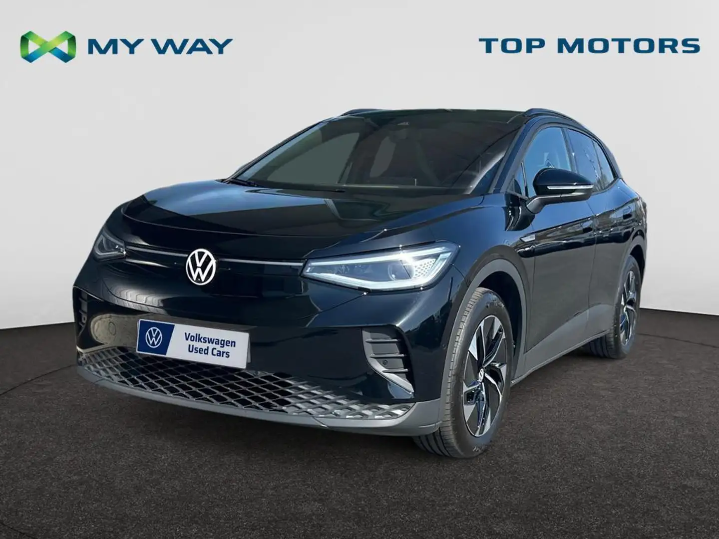 Volkswagen ID.4 77kw - 204pk - TopSport zetels, massage, Panodak,  Zwart - 1