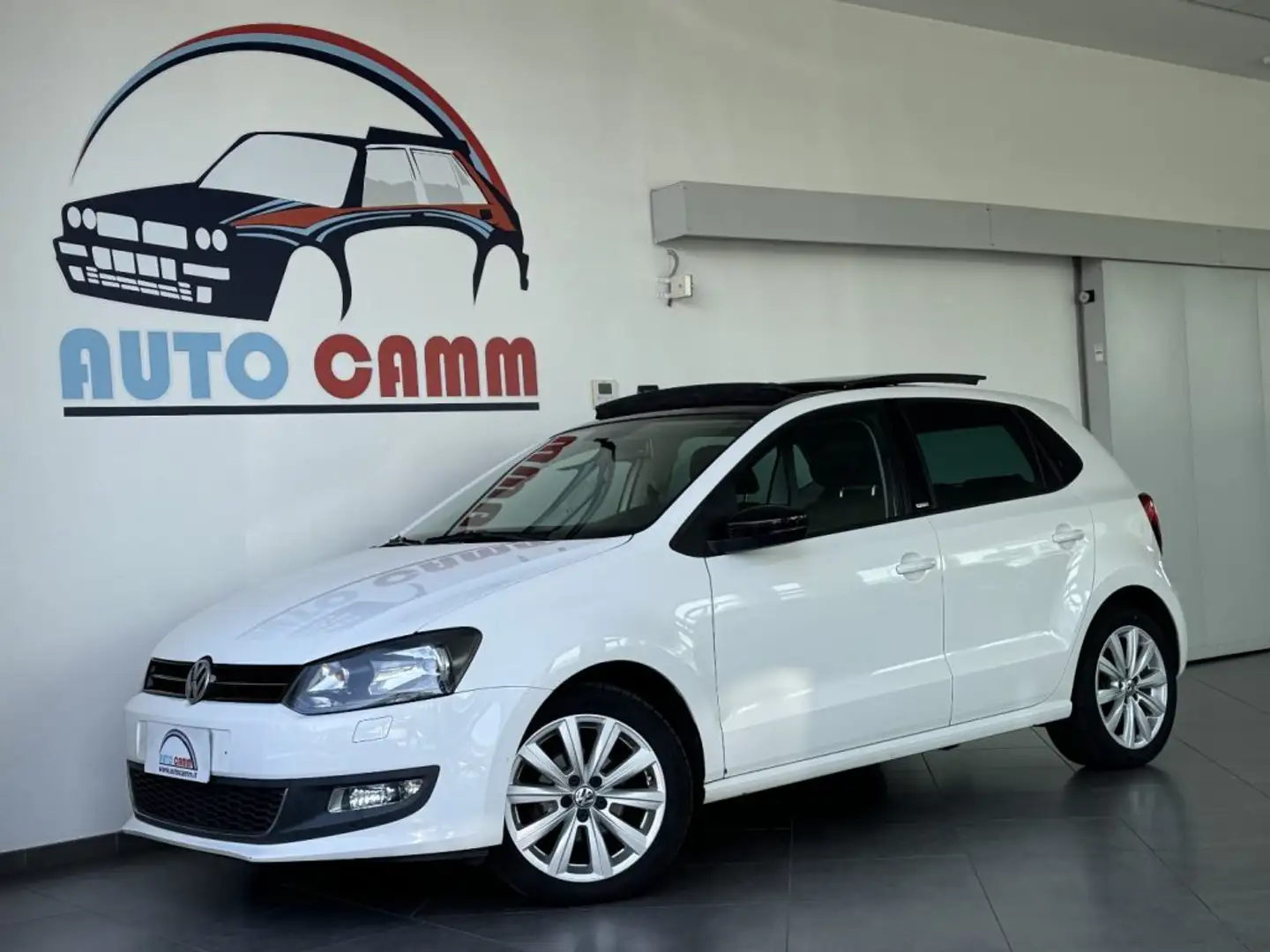 Volkswagen Polo 1.4 Bi-Fuel GPL 5 porte Style TETTO Wit - 1
