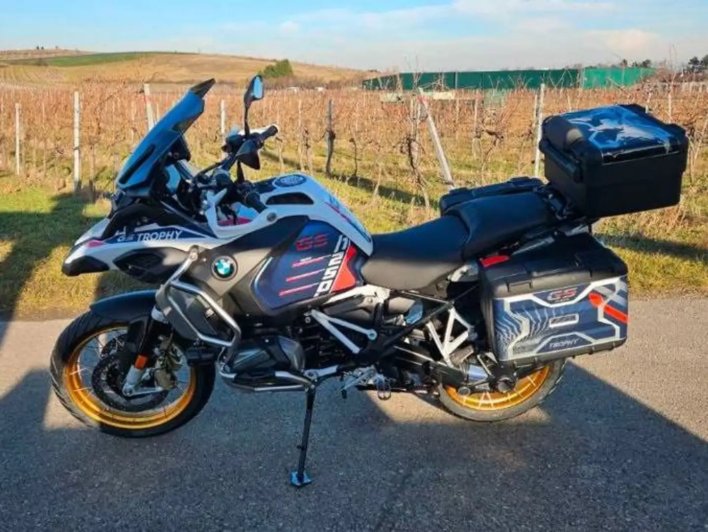 BMW R 1250 GS Adventure Trophy, Servicepaket Albastru - 1