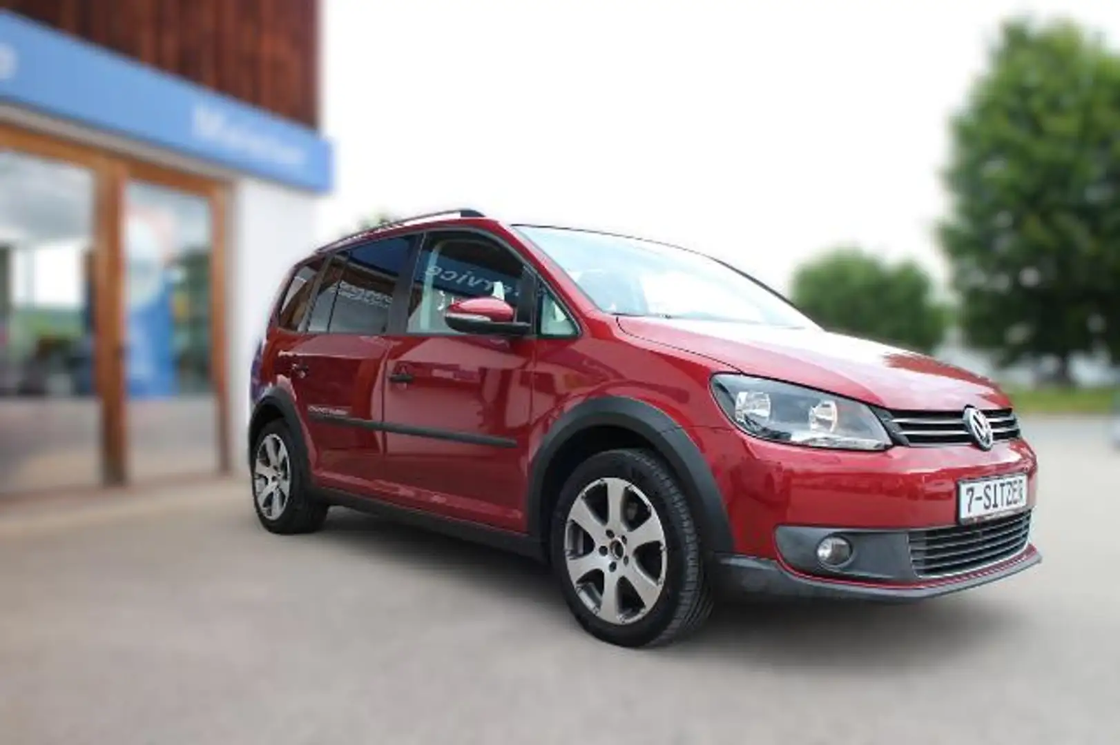 Volkswagen Touran Cross 2.0 TDI *7 SITZER*Navi*2.Hand*RearCamera Rot - 1