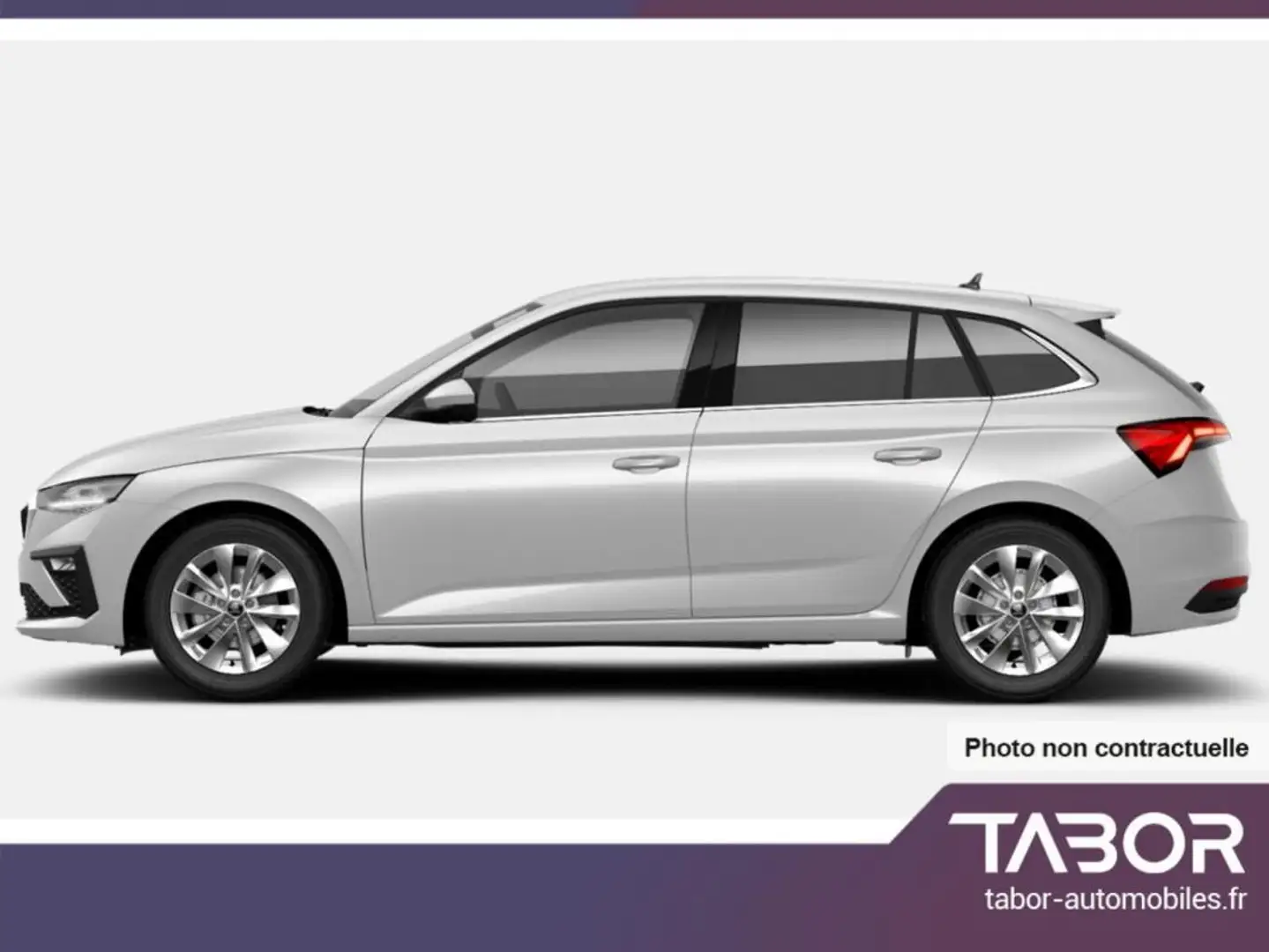 Skoda Scala 1.0 TSI 115 DSG Selec LED ACC Kessy Blanc - 2