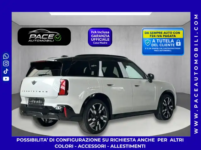 MINI Countryman C DDC JHON COOPER WORKS TETTO 20" LED PDC KAMERA ACC