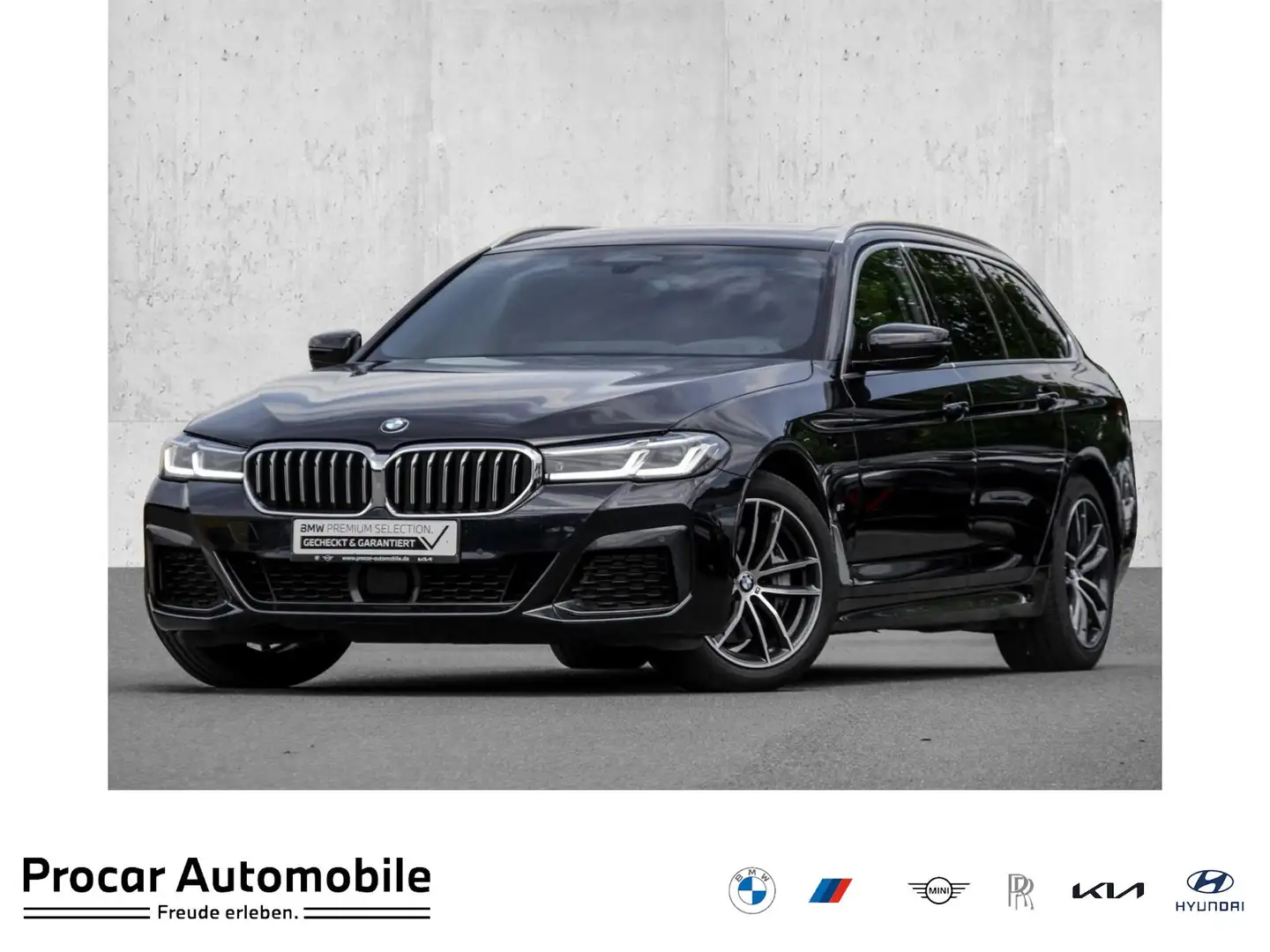 BMW 540 d xDrive M SPORT+AHK+PANO+LASER+DA PROF+PA Noir - 1