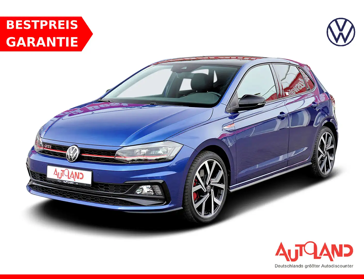 Volkswagen Polo 2.0 TSI GTI DSG LED Navi ACC Kamera Blauw - 1