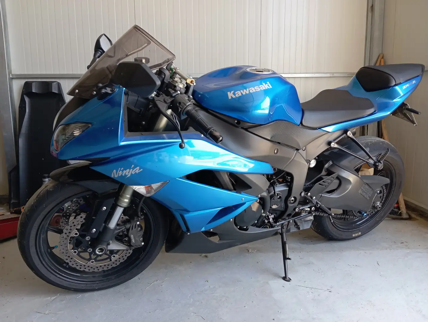 Kawasaki Ninja ZX-6R 600 Blauw - 2