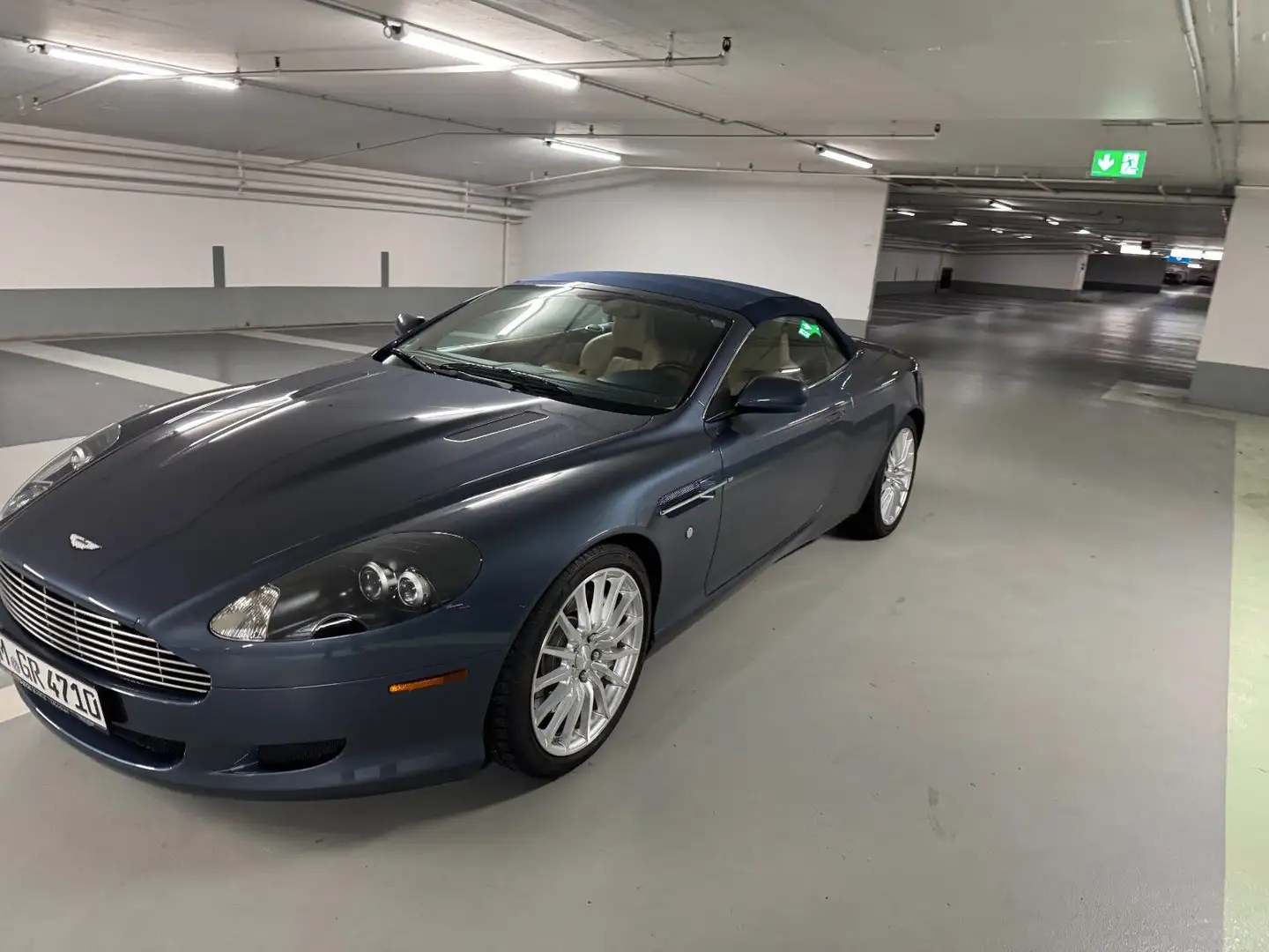 Aston Martin DB9 Volante 5.9 Touchtronic TRAUMHAFTER ZUSTAND Blau - 1