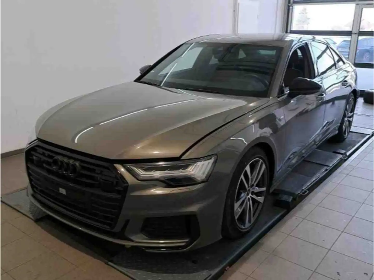 Audi A6 35 TDI S LINE HD-MATRIX LEDER LM19 Grau - 2