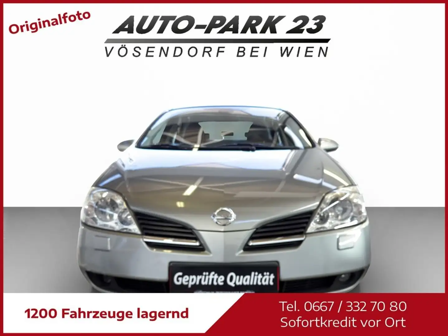 Nissan Primera 1,9 16V dCi BUSINESS**NEUES-PICKERL 1/2027 Grau - 2