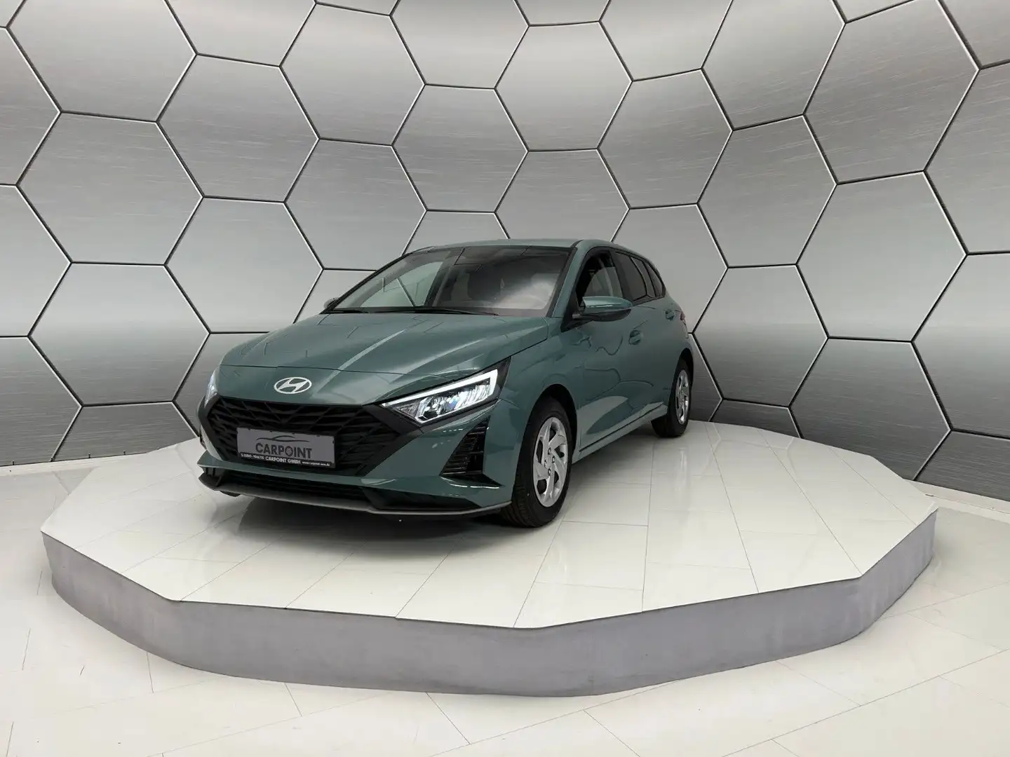 Hyundai i20 1.2 MPI GO Klima Kamera LED-Scheinwerfer SHZ Зелений - 1