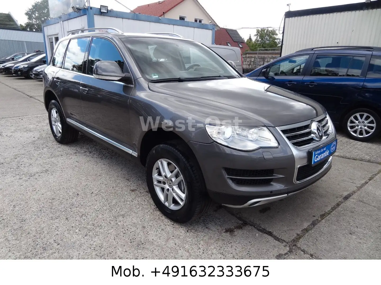 Volkswagen Touareg V6 TDI Automat Leder Xenon Navi PDC AHK Grau - 1
