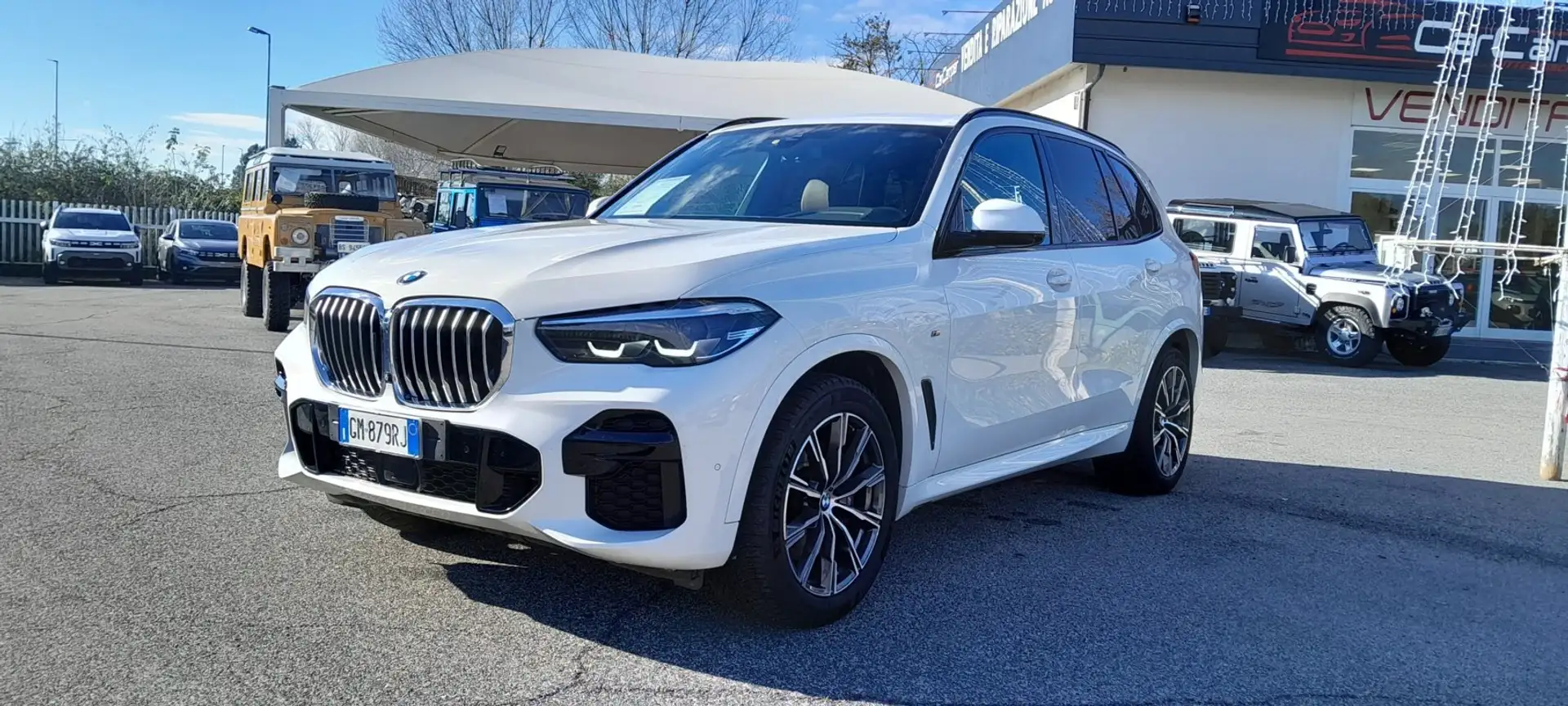 BMW X5 X5 xdrive25d Msport auto Weiß - 1