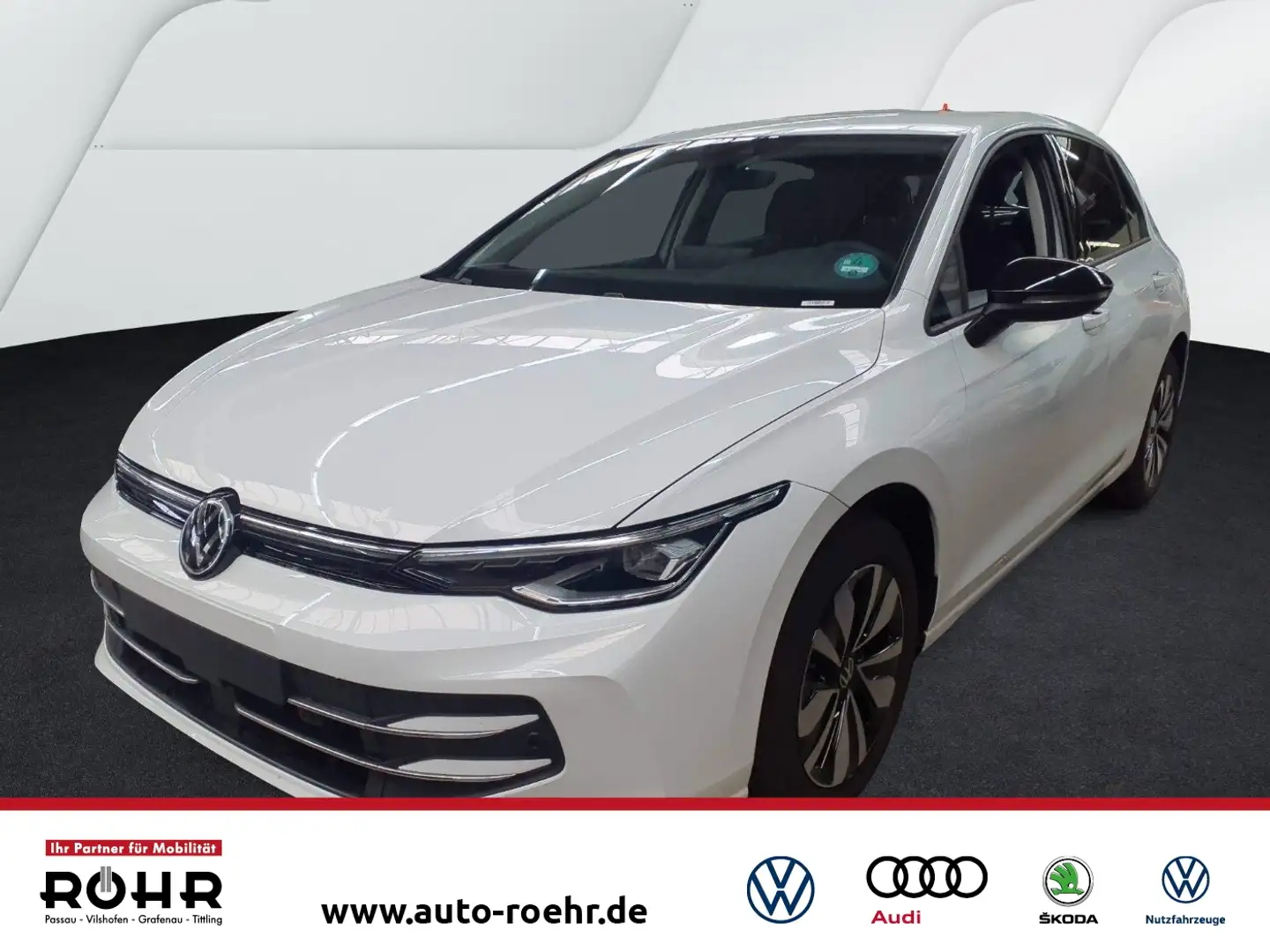Volkswagen Golf VIII Goal (AHK.Navi.Klima.Sitzheizung) 1.5 TSI Weiß - 1