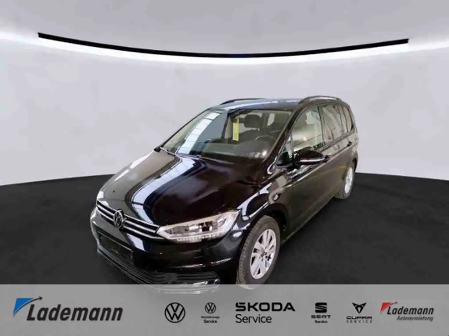 Volkswagen Touran 1.5 TSI DSG STANDHZ+IQ-LIGHT+NAVI+AHK+RFK Schwarz - 1