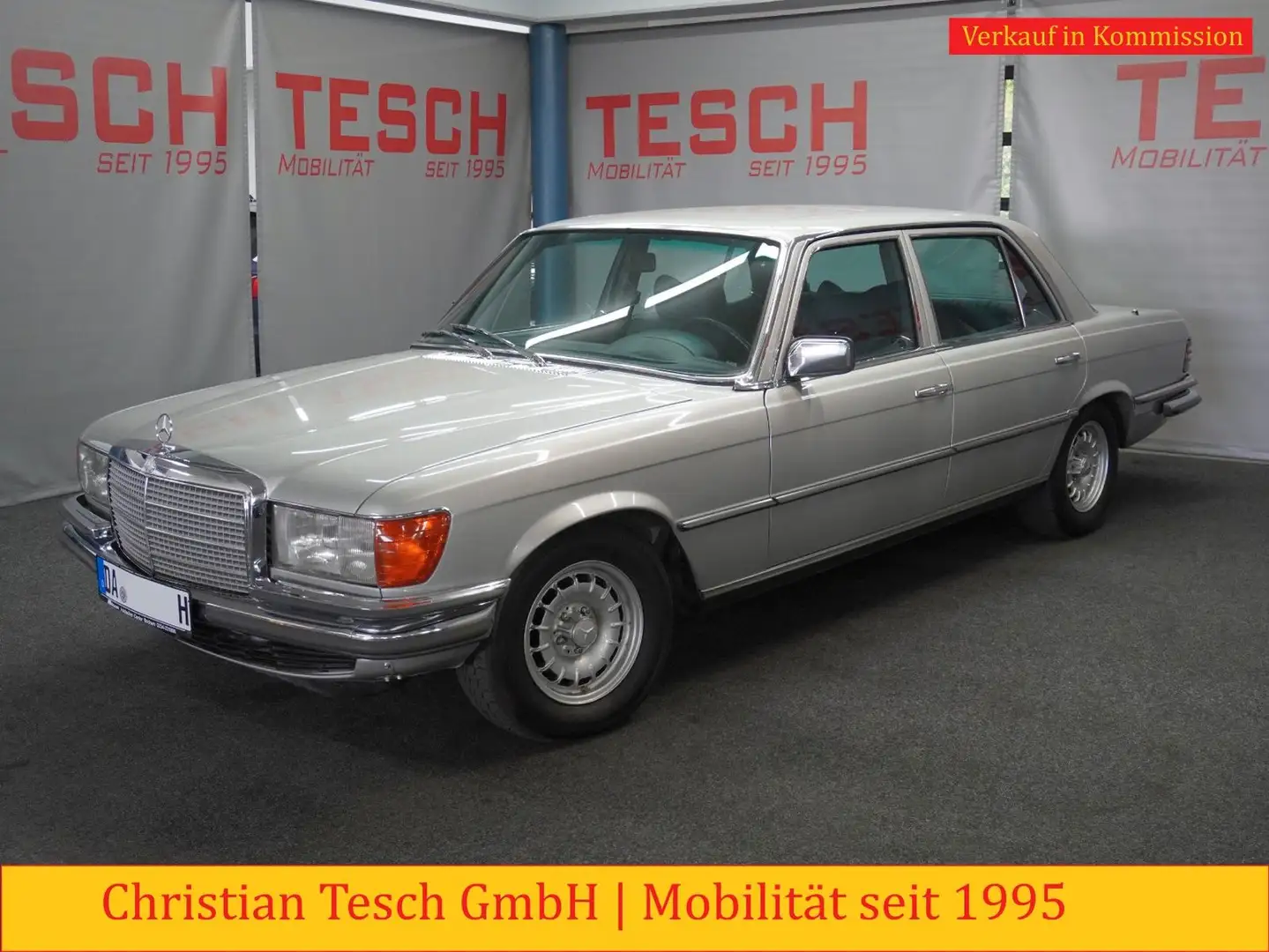 Mercedes-Benz 450 SEL 6.9 Automatik KLIMA Schiebedach Silver - 1