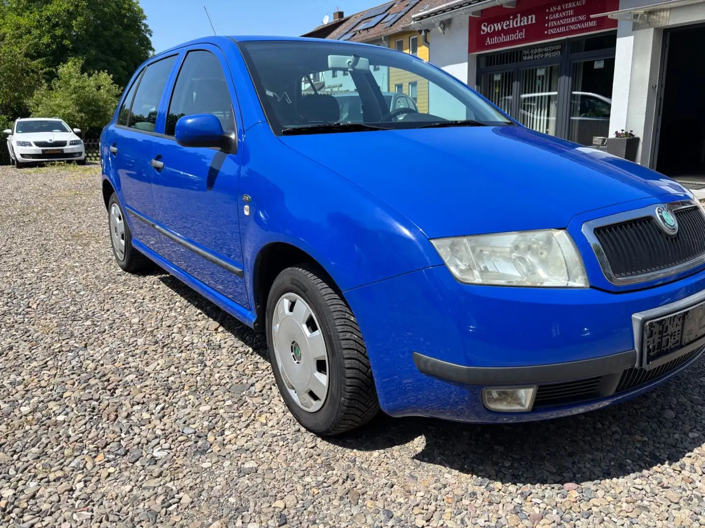 Skoda Fabia 1.4 Comfort  Keine Rost Tüv 02/2027 Blau - 2