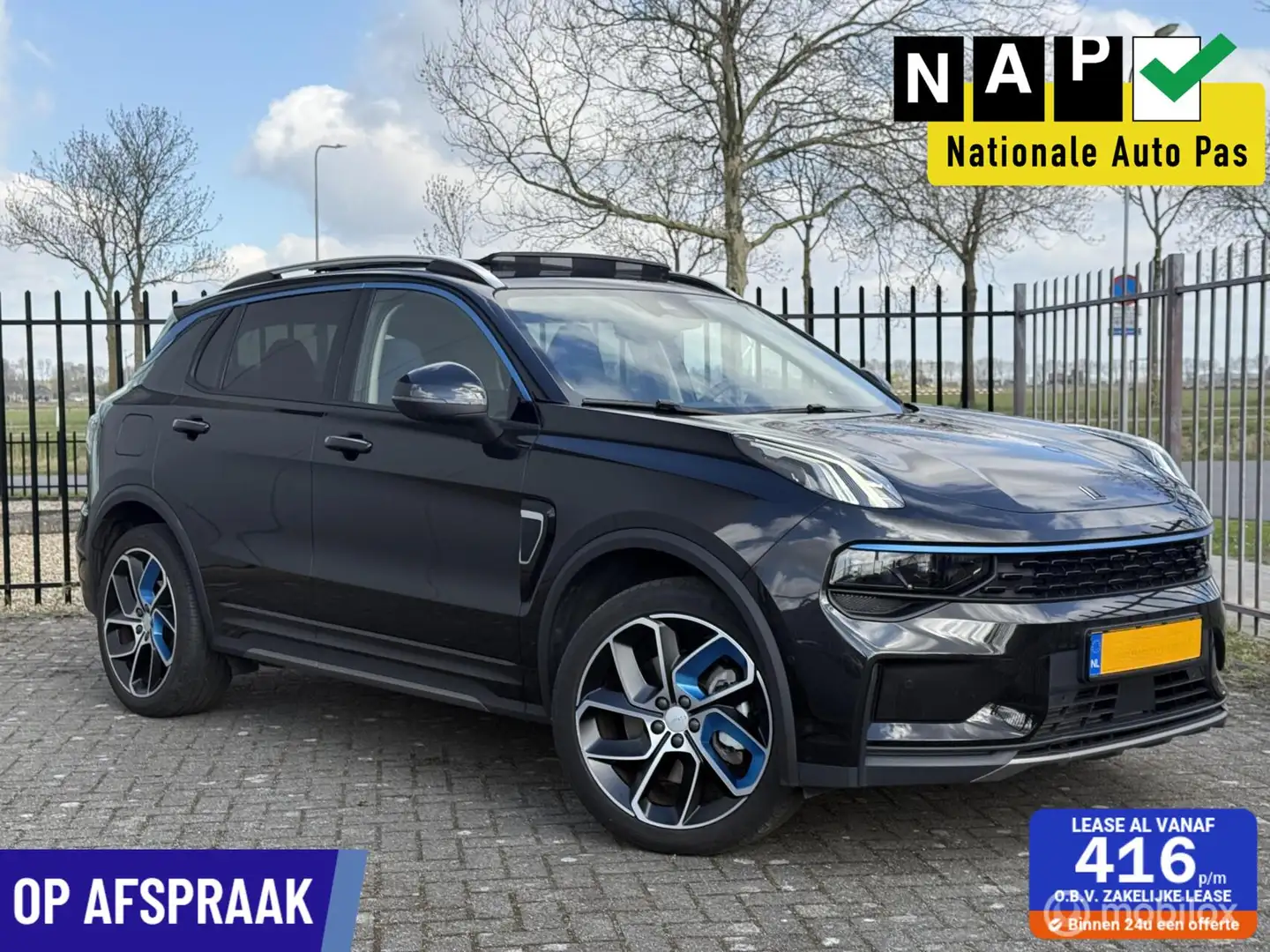 Lynk & Co 01 | Pano | Schuifdak | Hybride | Keyless | 360 Negro - 1