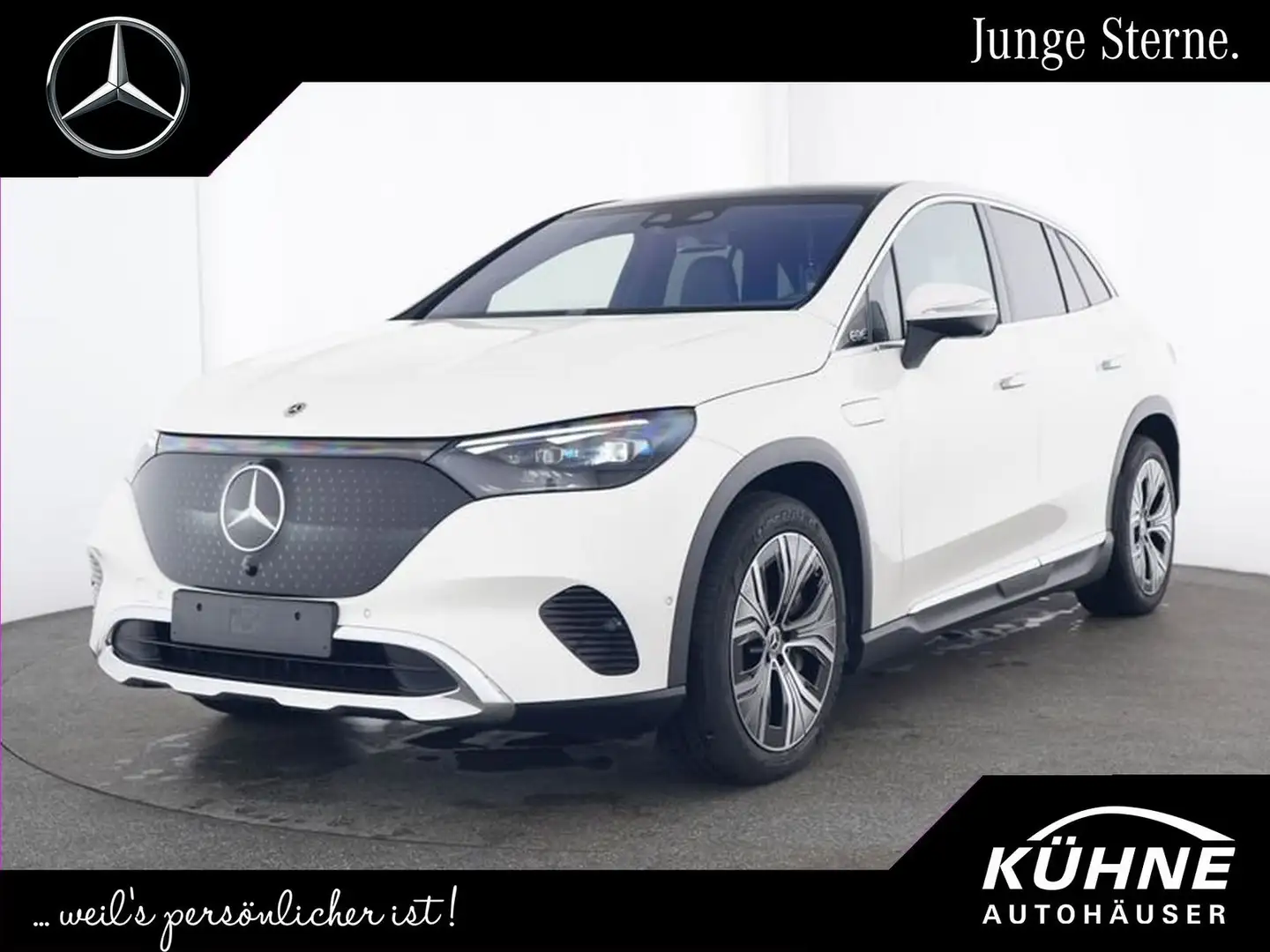 Mercedes-Benz EQE SUV EQE 350 4M SUV Electric Art Premium GUARD+HuD !! Wit - 1