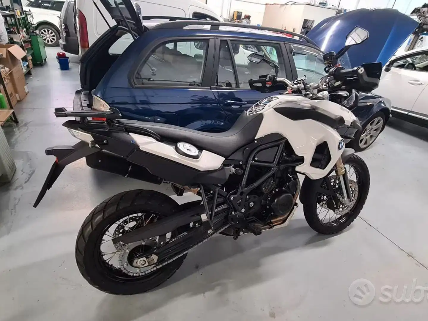 BMW F 800 GS Biały - 2