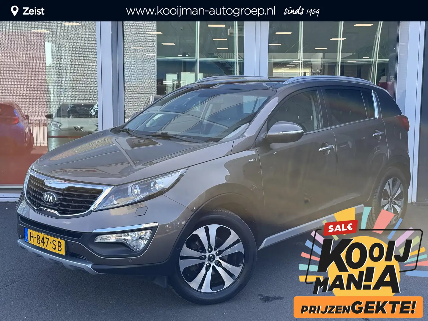 Kia Sportage 2.0 Super Pack AWD Automaat, Schuif/kanteldak, Led Beige - 1